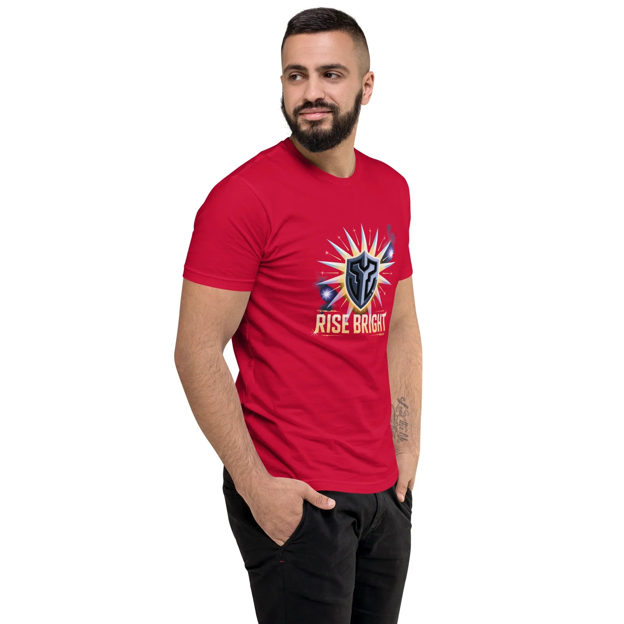 Rise Bright Starburst Hero Shooter T-Shirt - RaZits