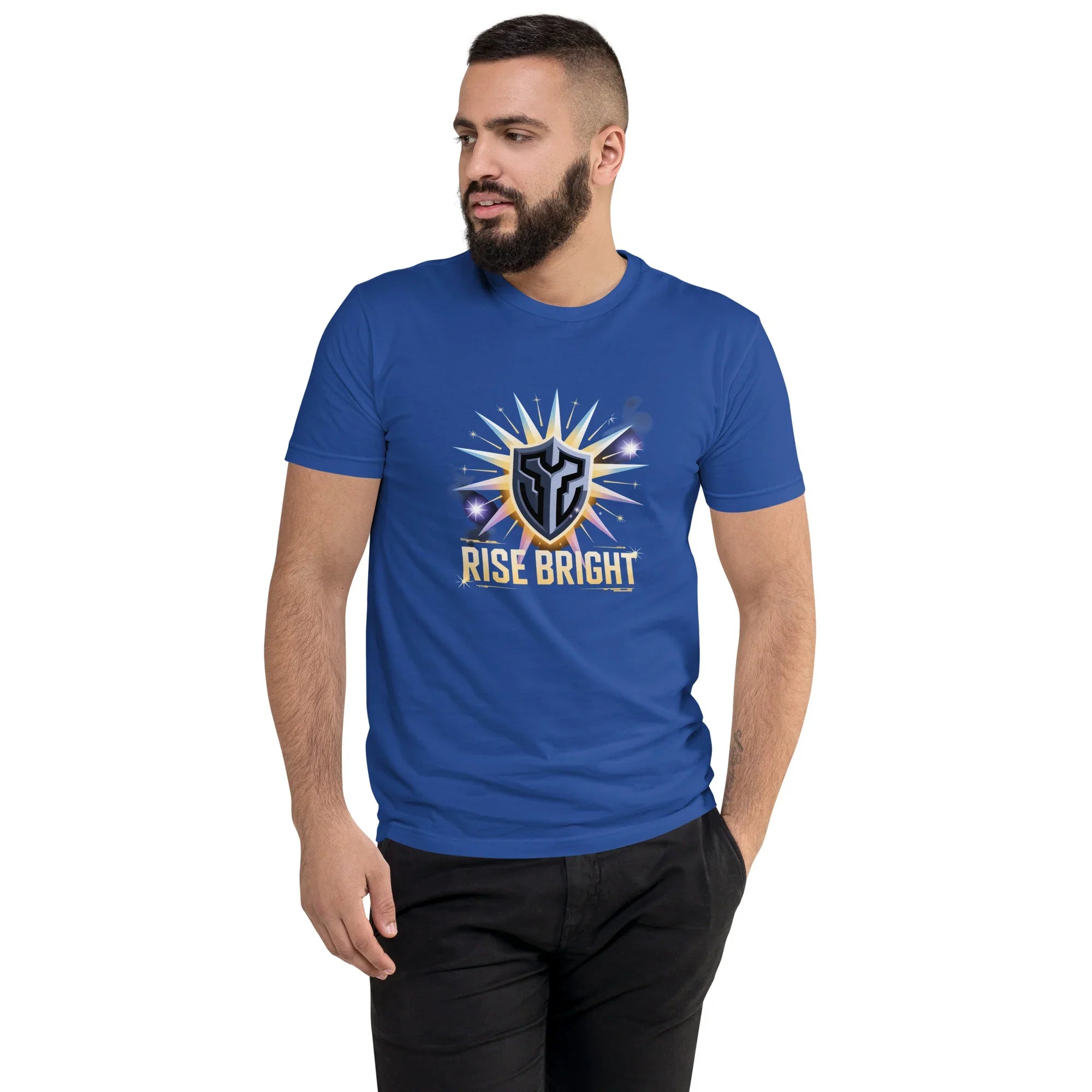 Rise Bright Starburst Hero Shooter T-Shirt - RaZits