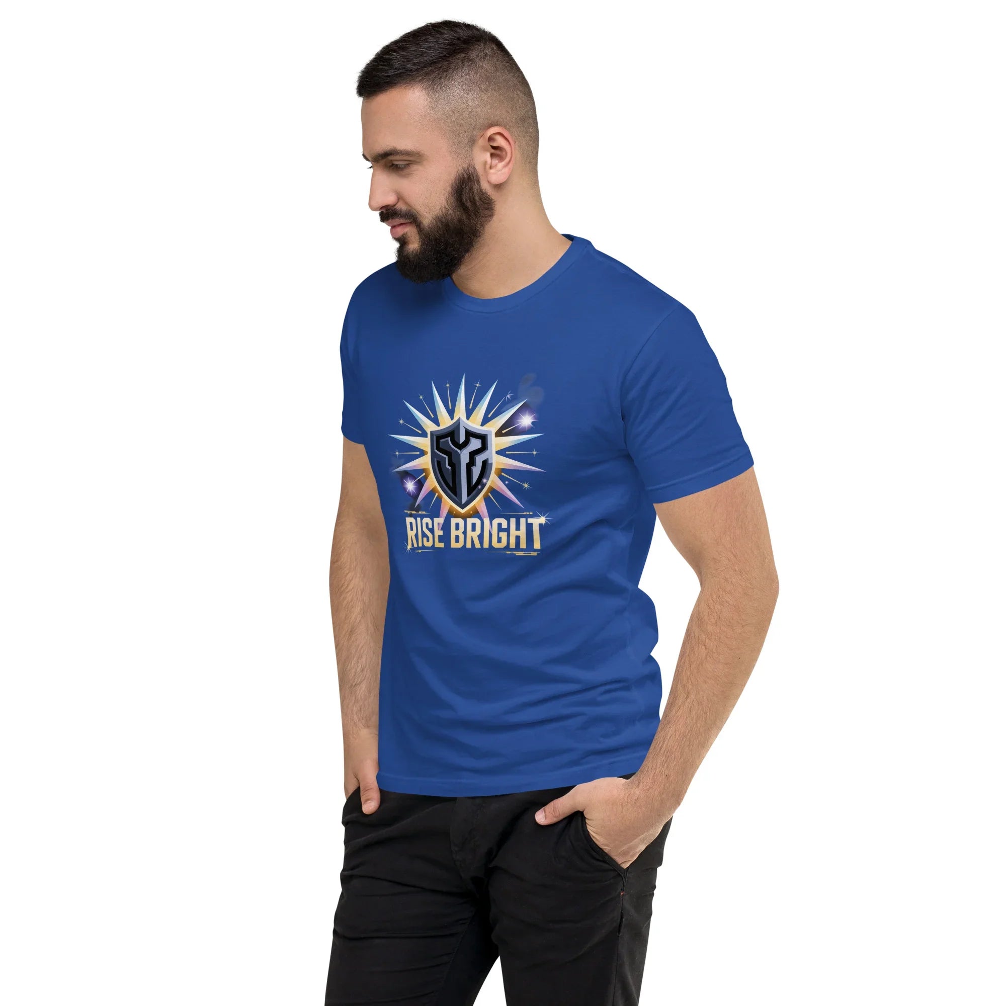 Rise Bright Starburst Hero Shooter T-Shirt - RaZits