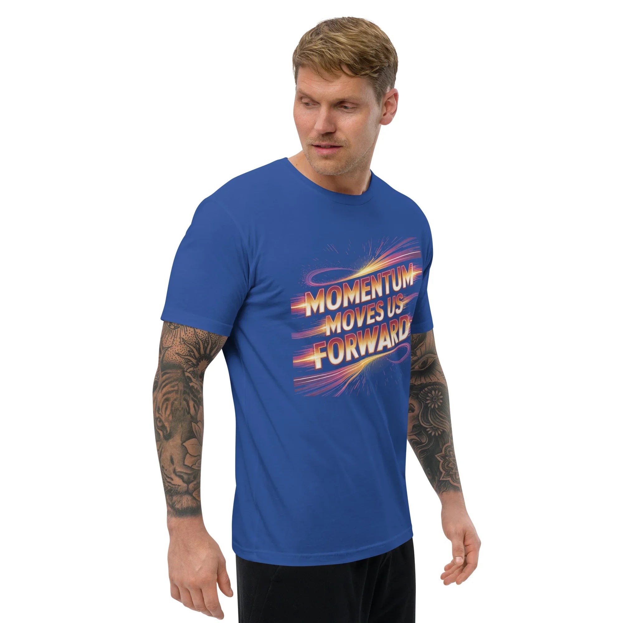 Momentum Moves Us Forward Hero Shooter T-Shirt - RaZits