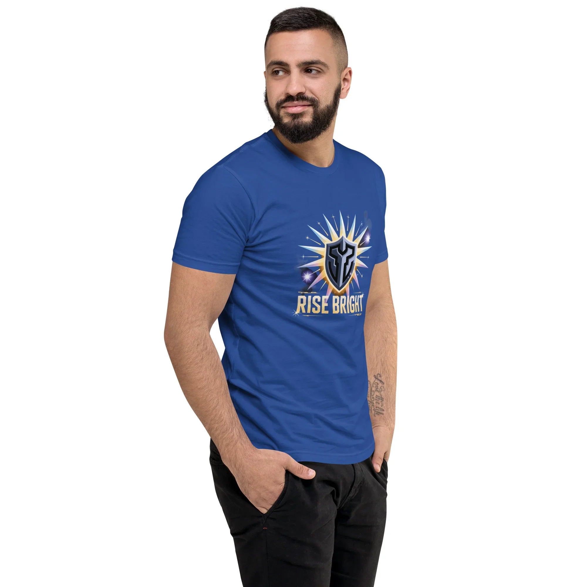 Rise Bright Starburst Hero Shooter T-Shirt - RaZits
