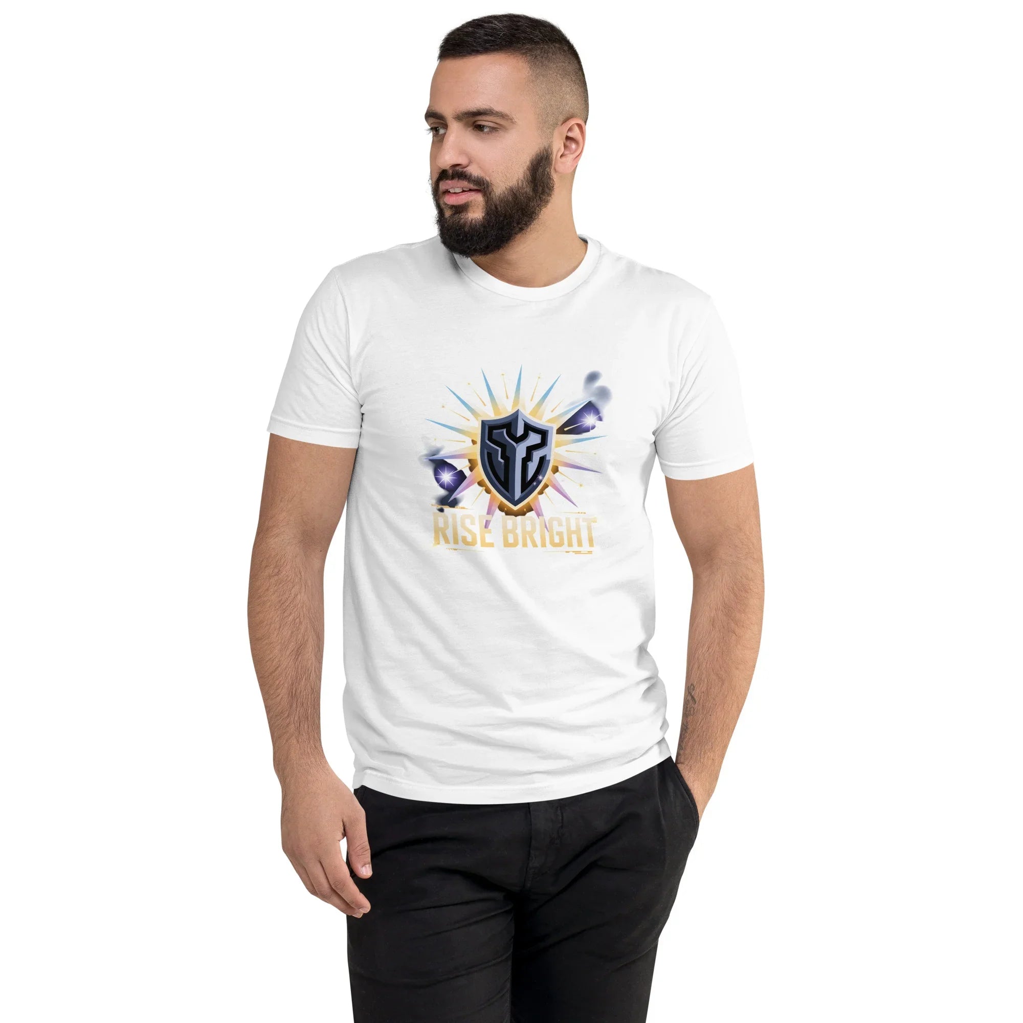 Rise Bright Starburst Hero Shooter T-Shirt - RaZits