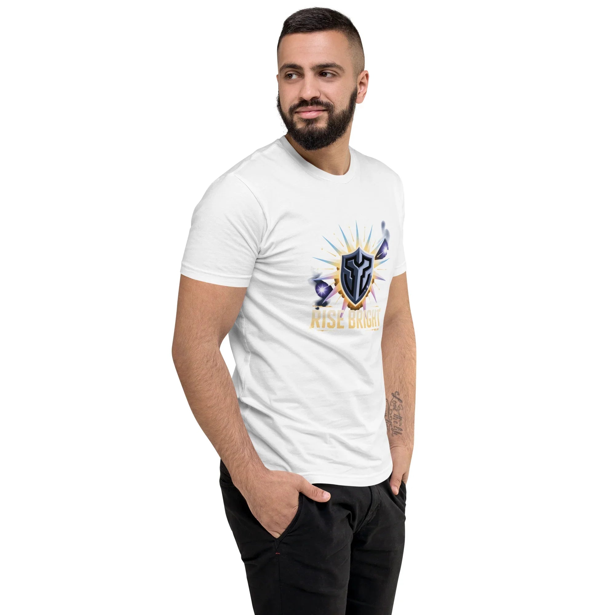 Rise Bright Starburst Hero Shooter T-Shirt - RaZits