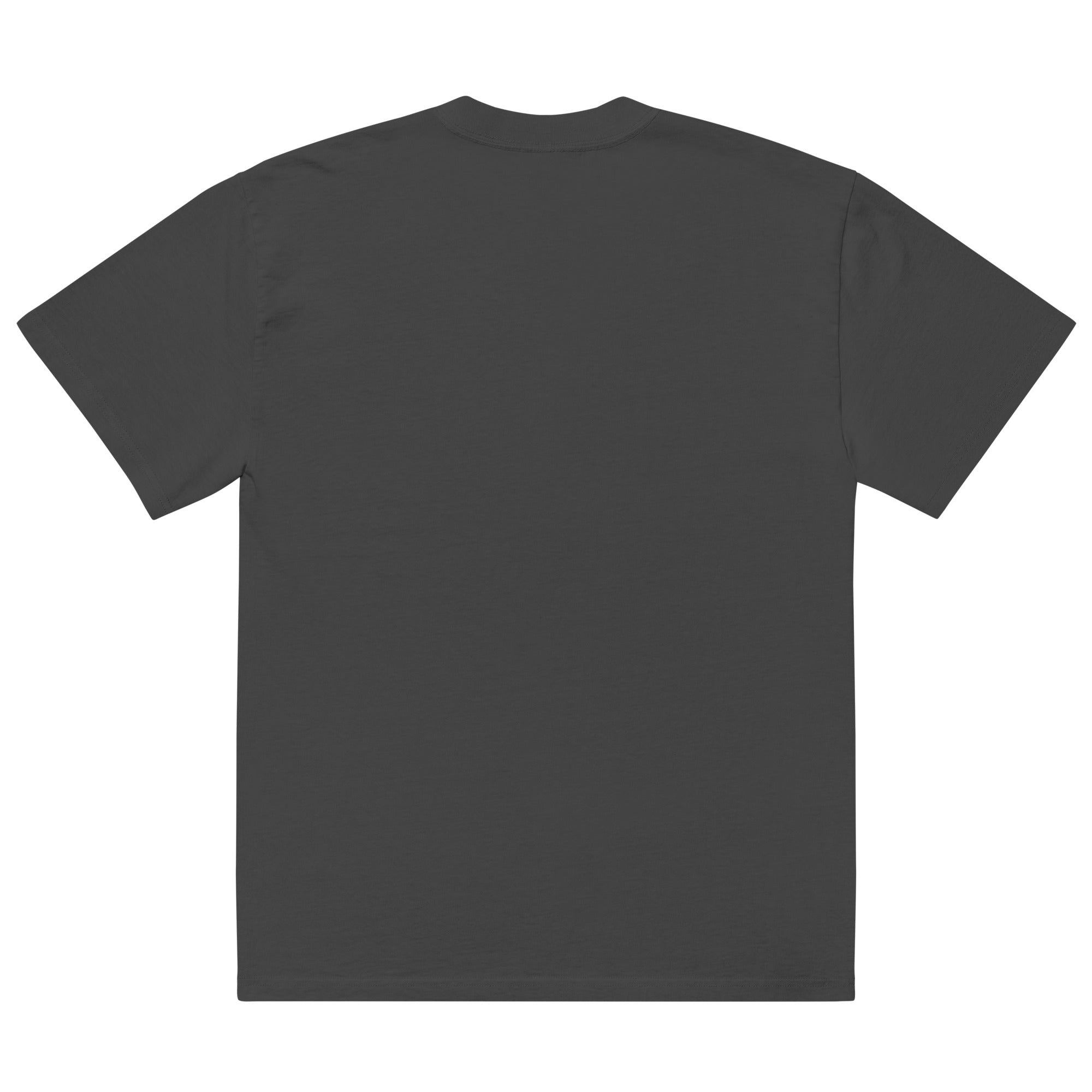 Plain back of the Faded Black Dew Watch Technician tee