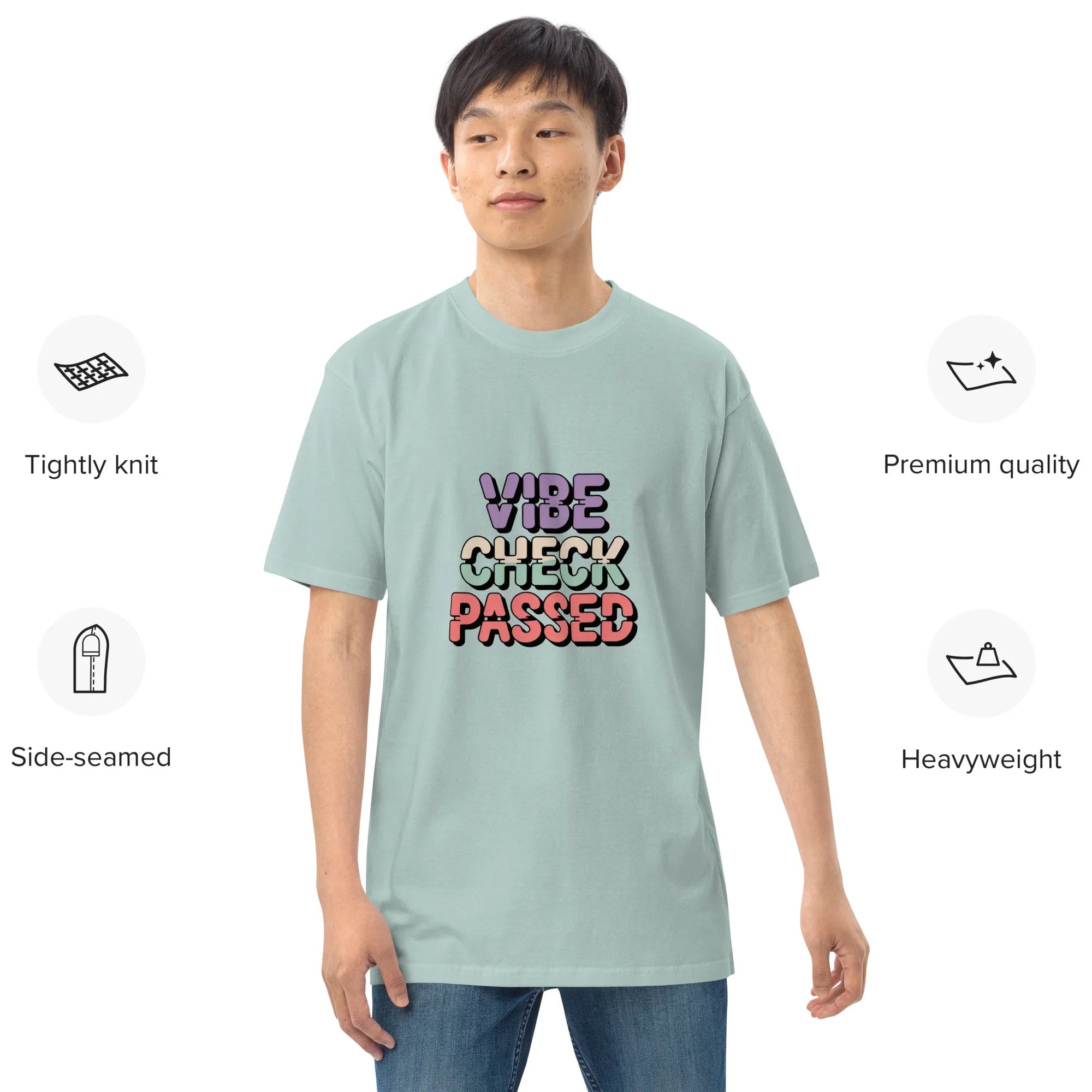 Vibe Check Passed Shirt – Positive Gamer Energy Tee - RaZits