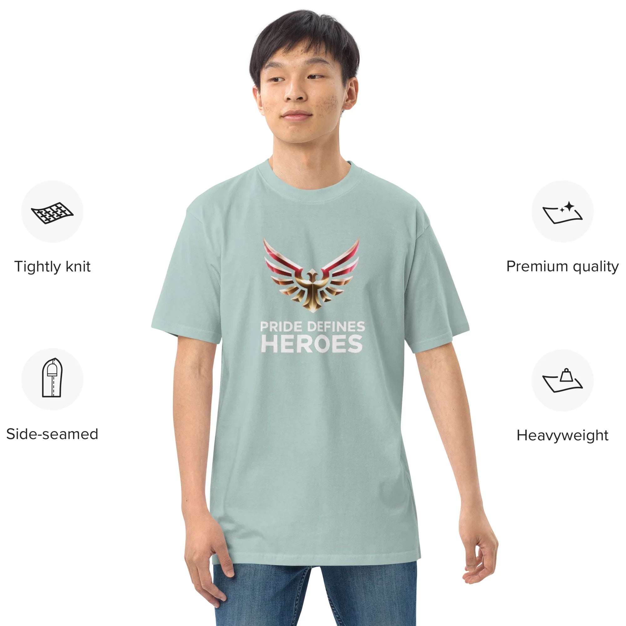 Pride Defines Heroes - Arena Brawler T-Shirt - RaZits