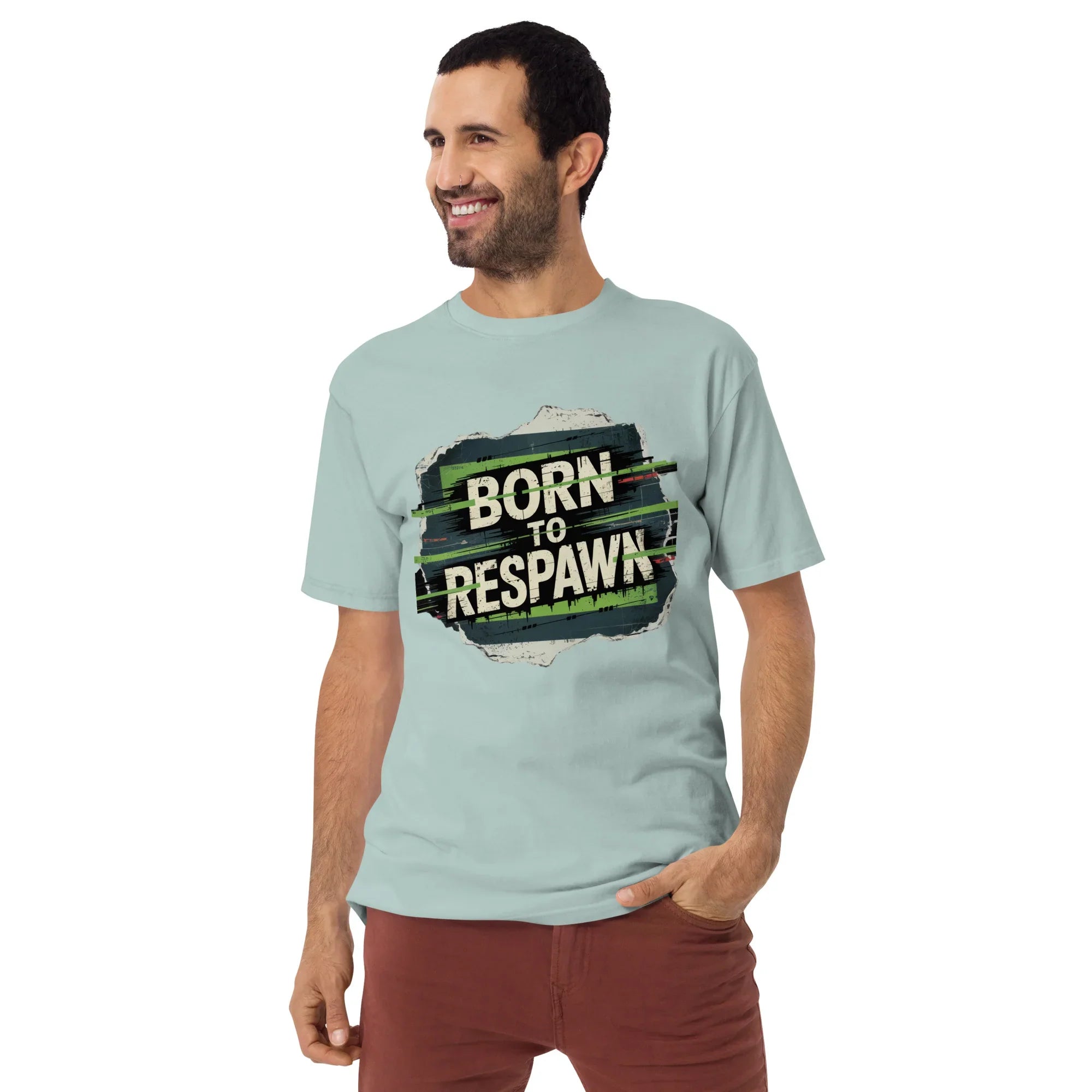 Born to Respawn Shirt – Hardcore Gamer Comeback Tee - RaZits