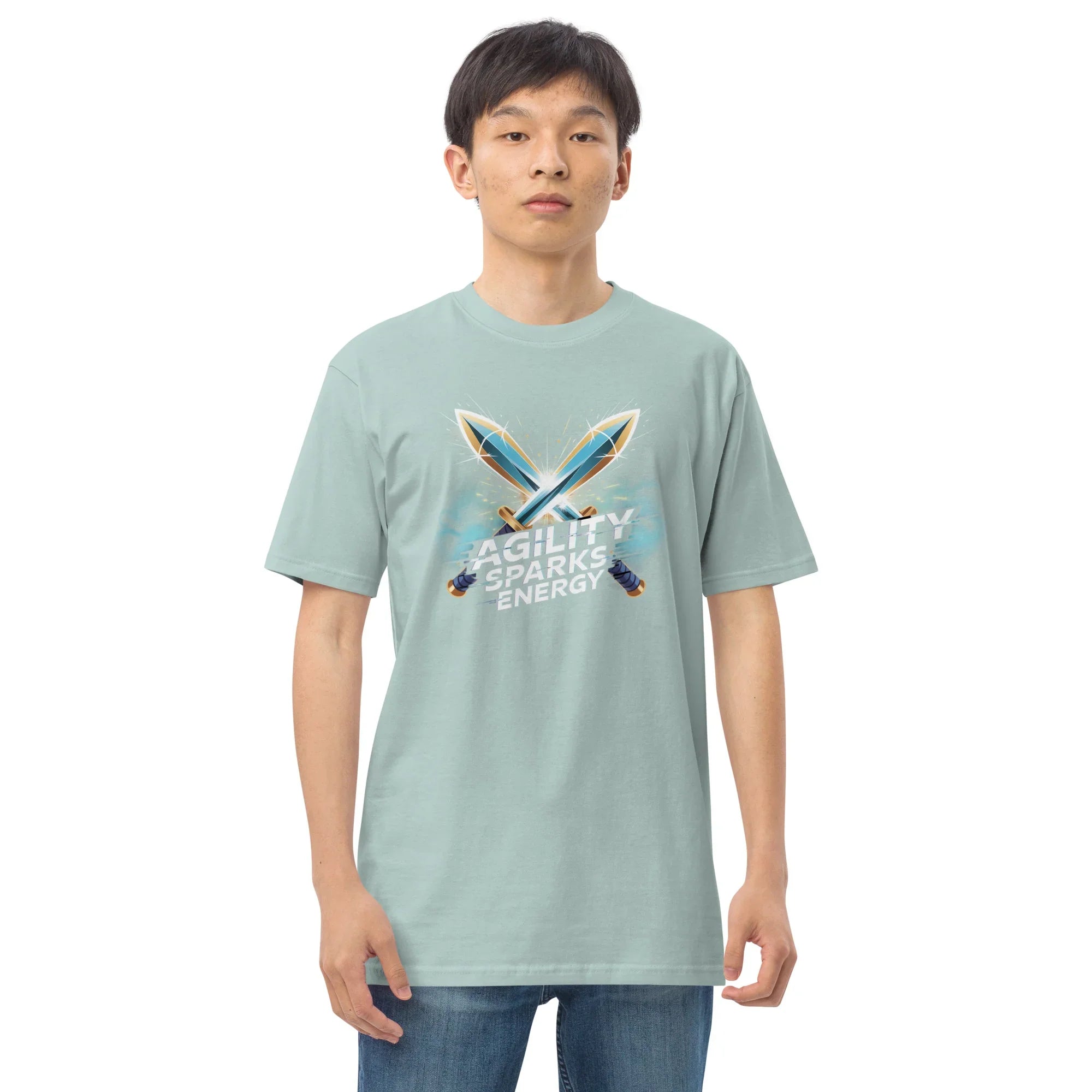 Agility Sparks Energy RPG T-Shirt – Action RPG Gear Apparel - RaZits