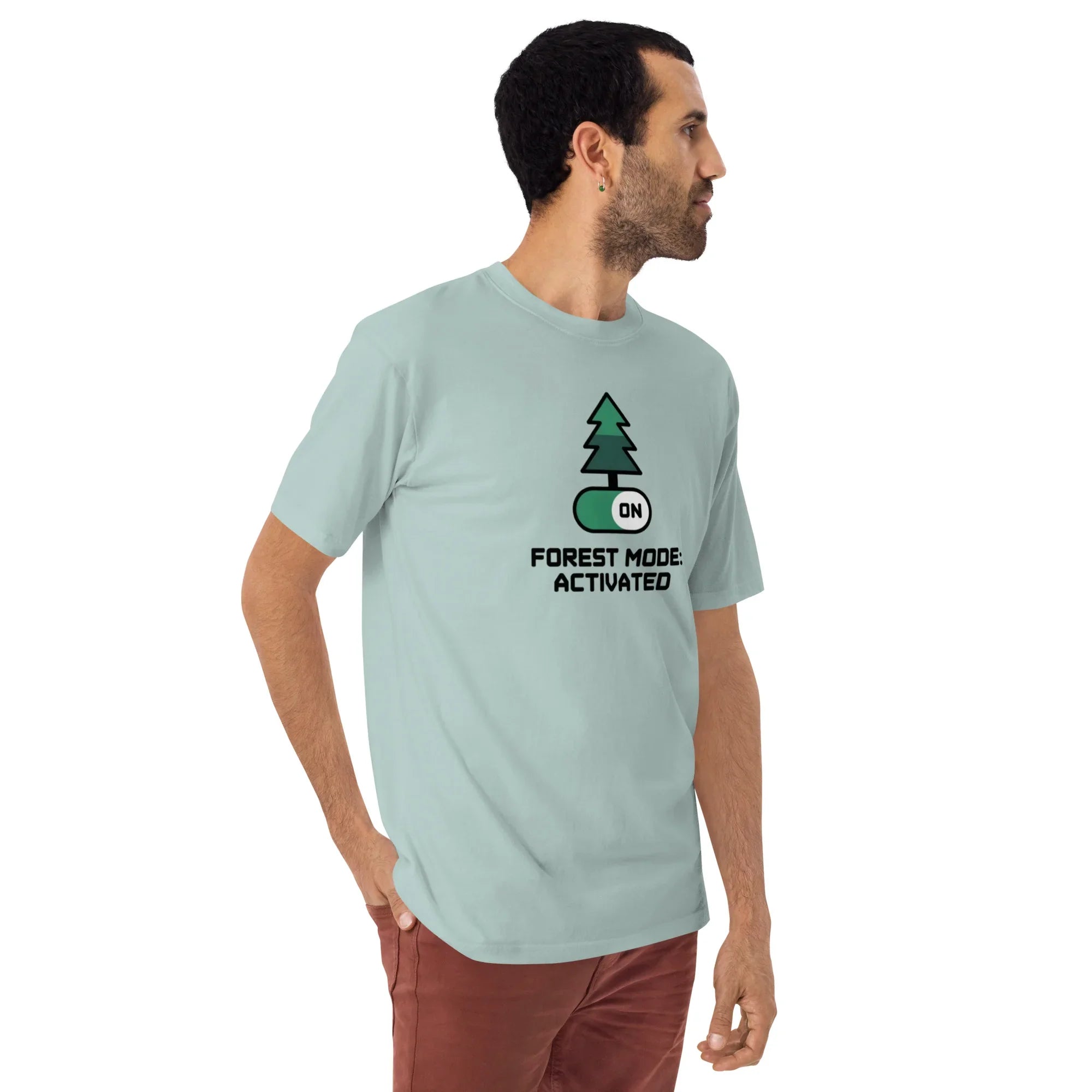 Forest Mode: Activated Tee – Nature Switch Graphic Shirt - RaZits