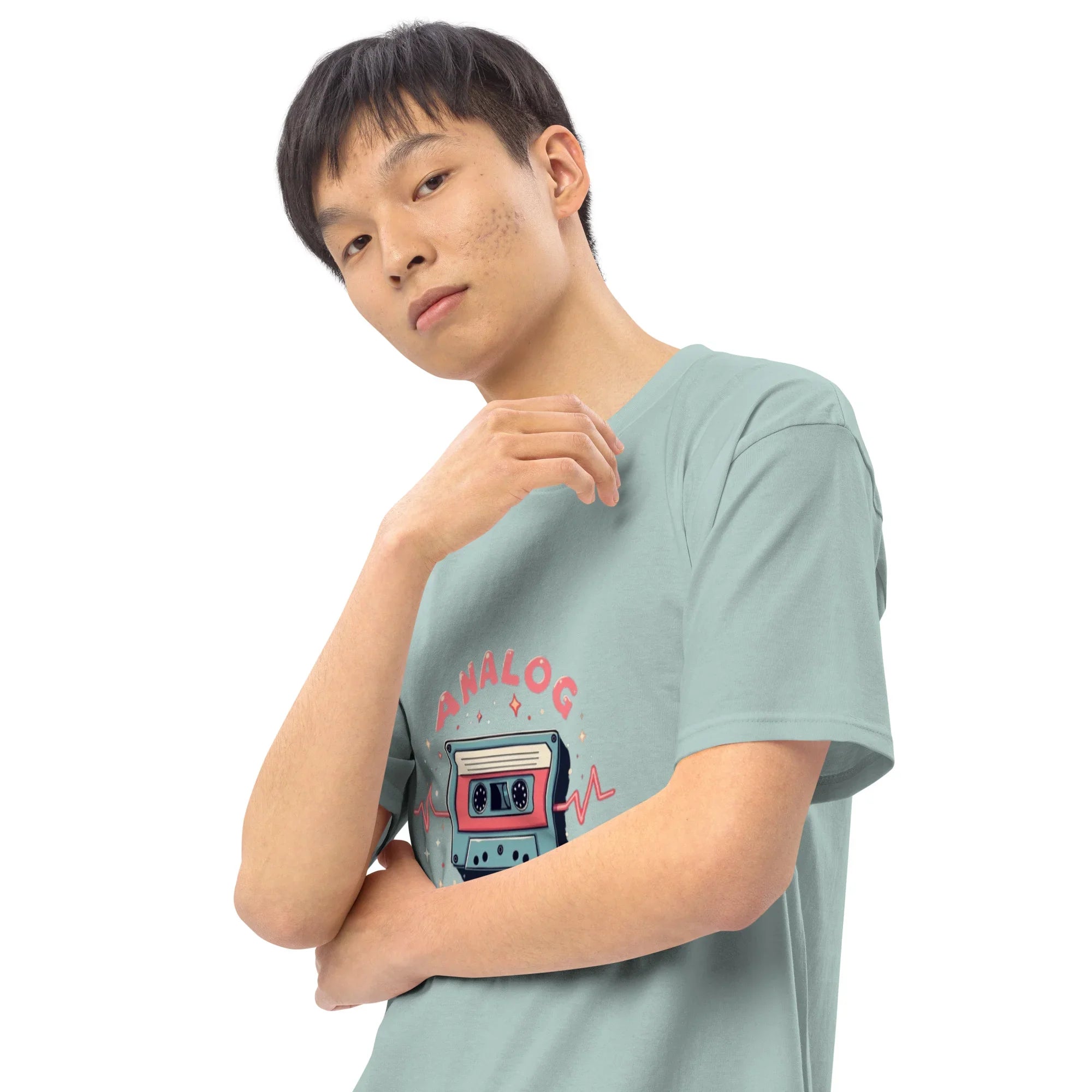 Analog Pulse T-Shirt – Retro Cassette Vibes - RaZits