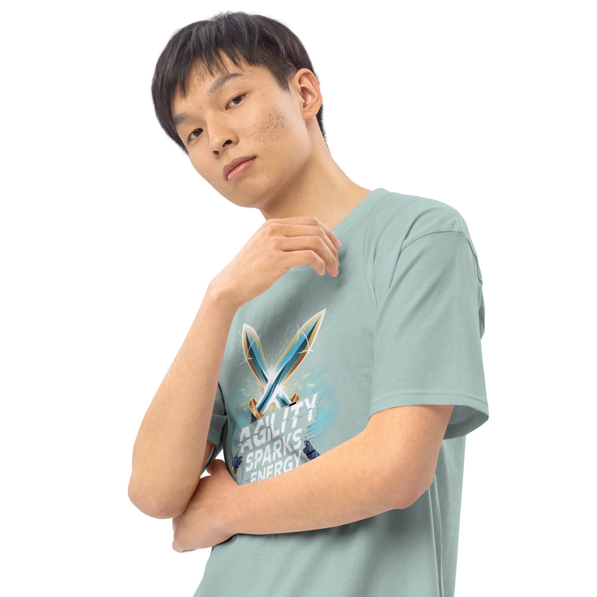 Agility Sparks Energy RPG T-Shirt – Action RPG Gear Apparel - RaZits