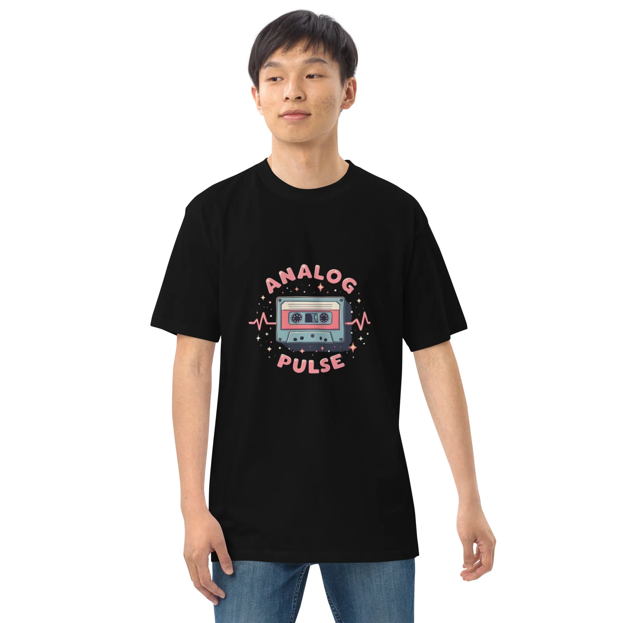 Analog Pulse T-Shirt – Retro Cassette Vibes - RaZits