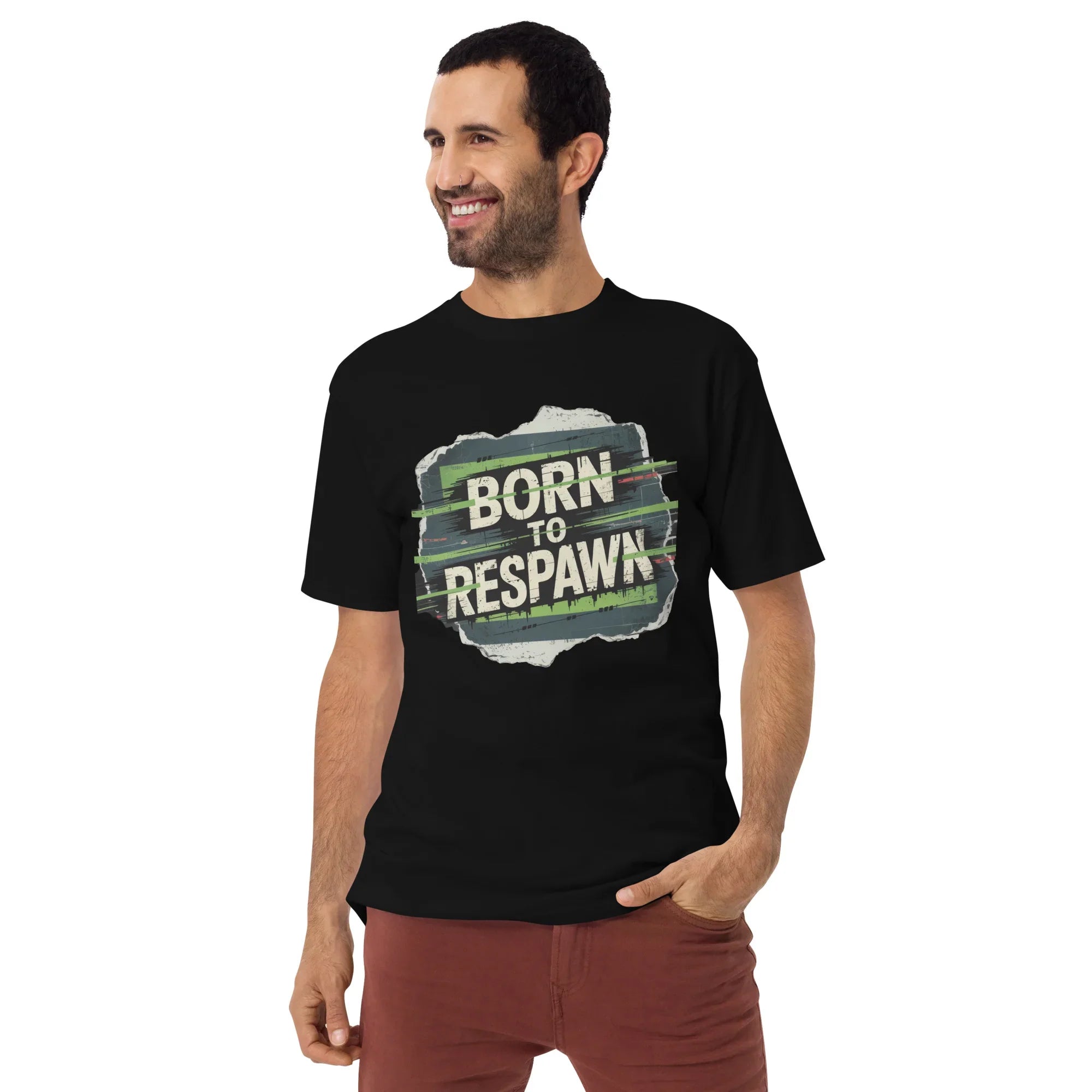 Born to Respawn Shirt – Hardcore Gamer Comeback Tee - RaZits