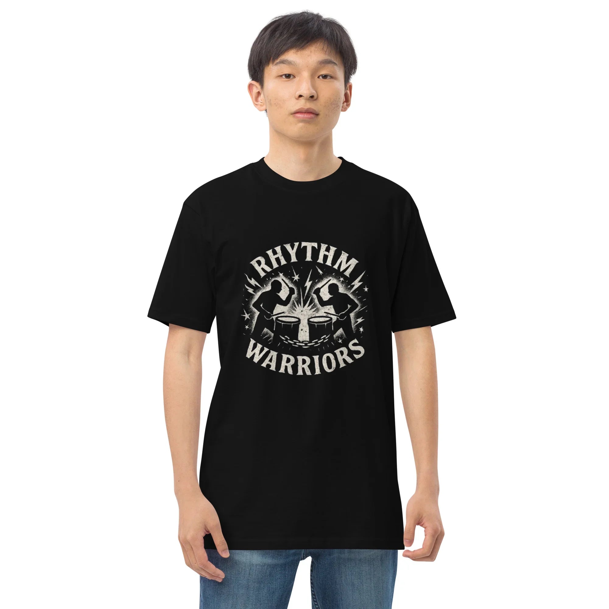 Rhythm Warriors T-Shirt – Percussion Power Art - RaZits