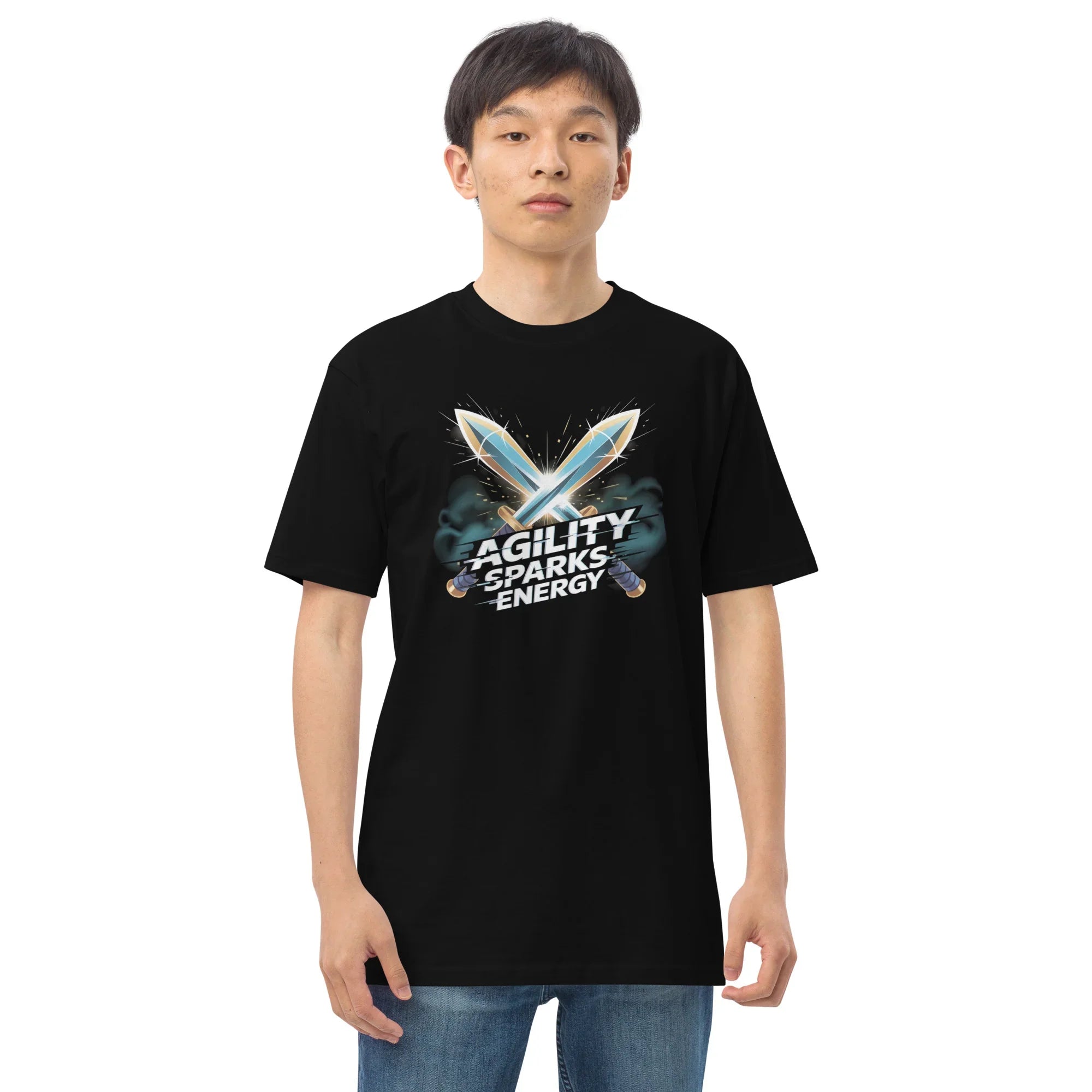 Agility Sparks Energy RPG T-Shirt – Action RPG Gear Apparel - RaZits