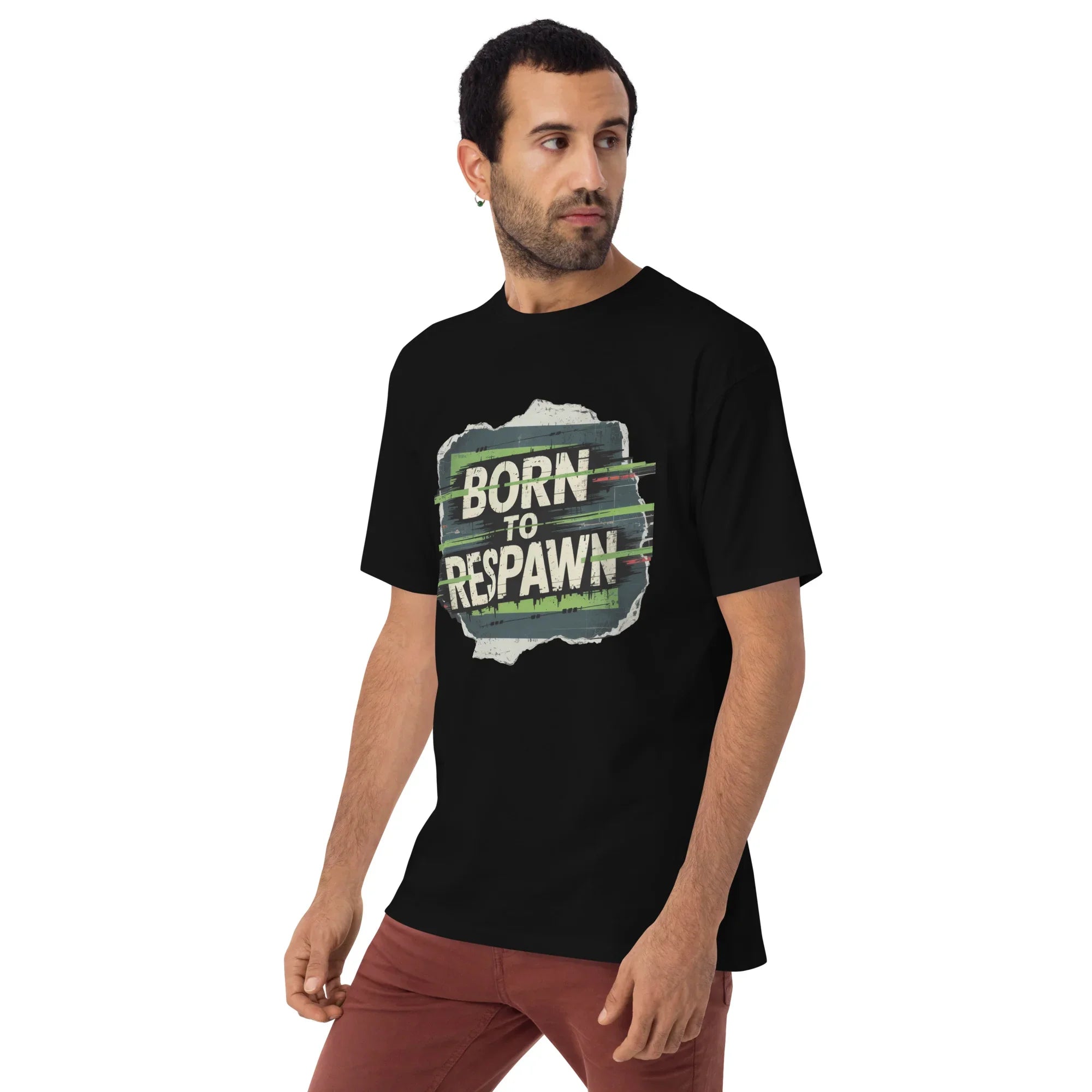 Born to Respawn Shirt – Hardcore Gamer Comeback Tee - RaZits