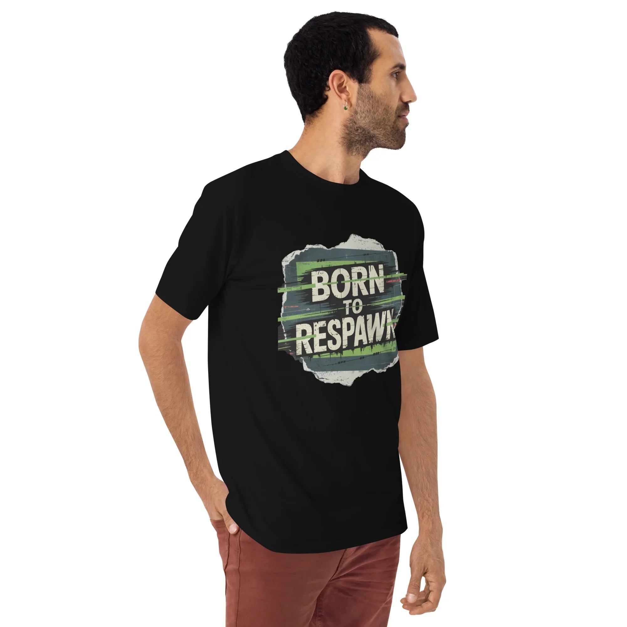Born to Respawn Shirt – Hardcore Gamer Comeback Tee - RaZits