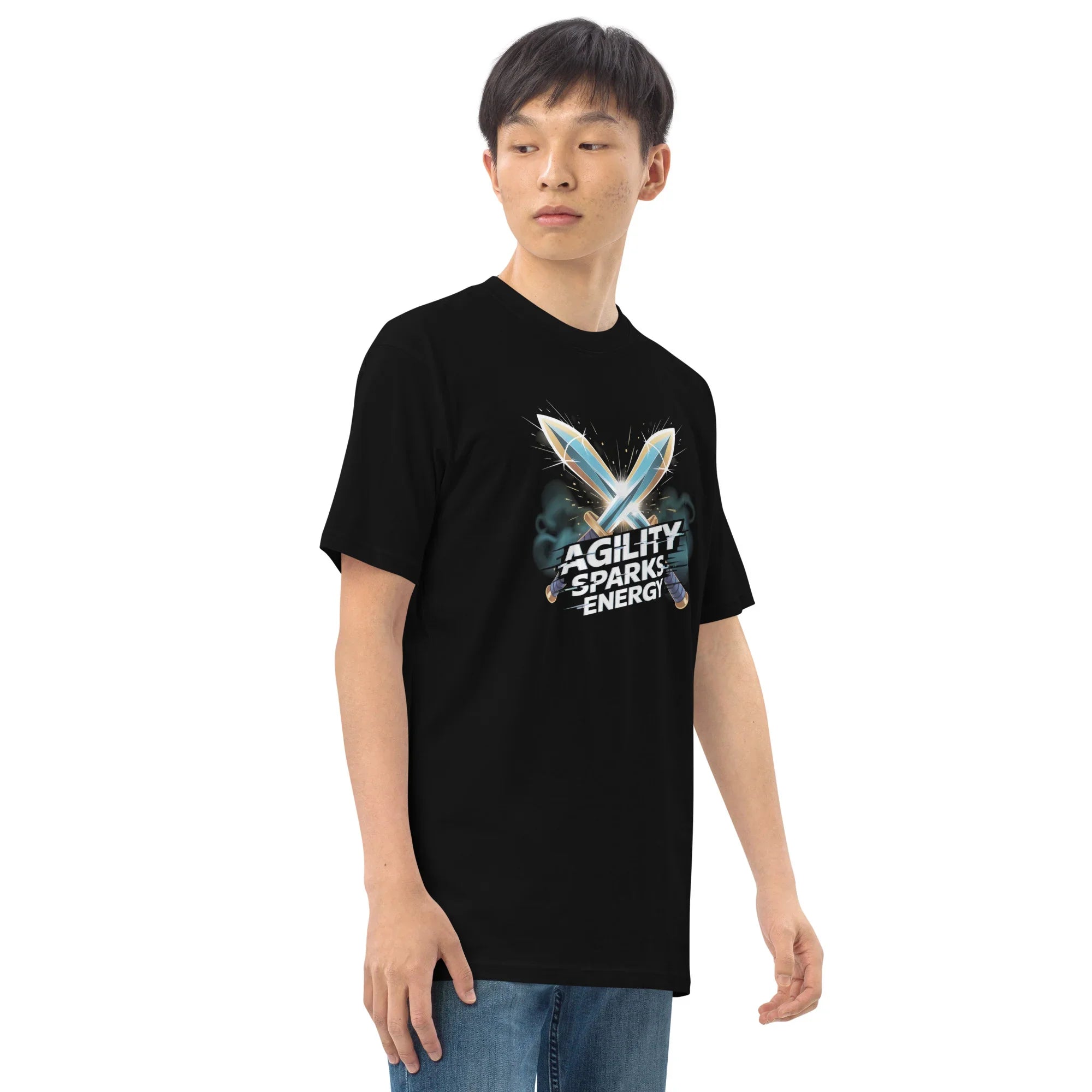 Agility Sparks Energy RPG T-Shirt – Action RPG Gear Apparel - RaZits