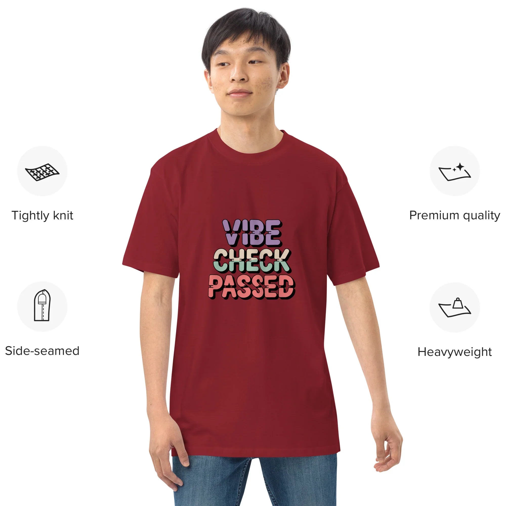 Vibe Check Passed Shirt – Positive Gamer Energy Tee - RaZits