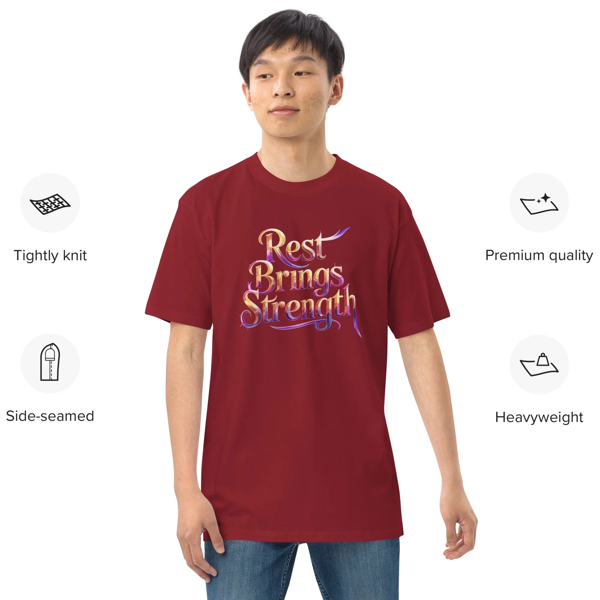 Rest Brings Strength – RPG Rest Point T-Shirt - RaZits