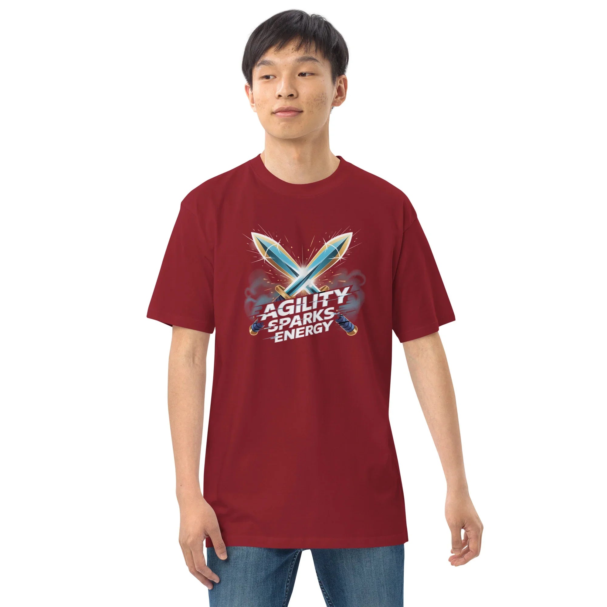 Agility Sparks Energy RPG T-Shirt – Action RPG Gear Apparel - RaZits