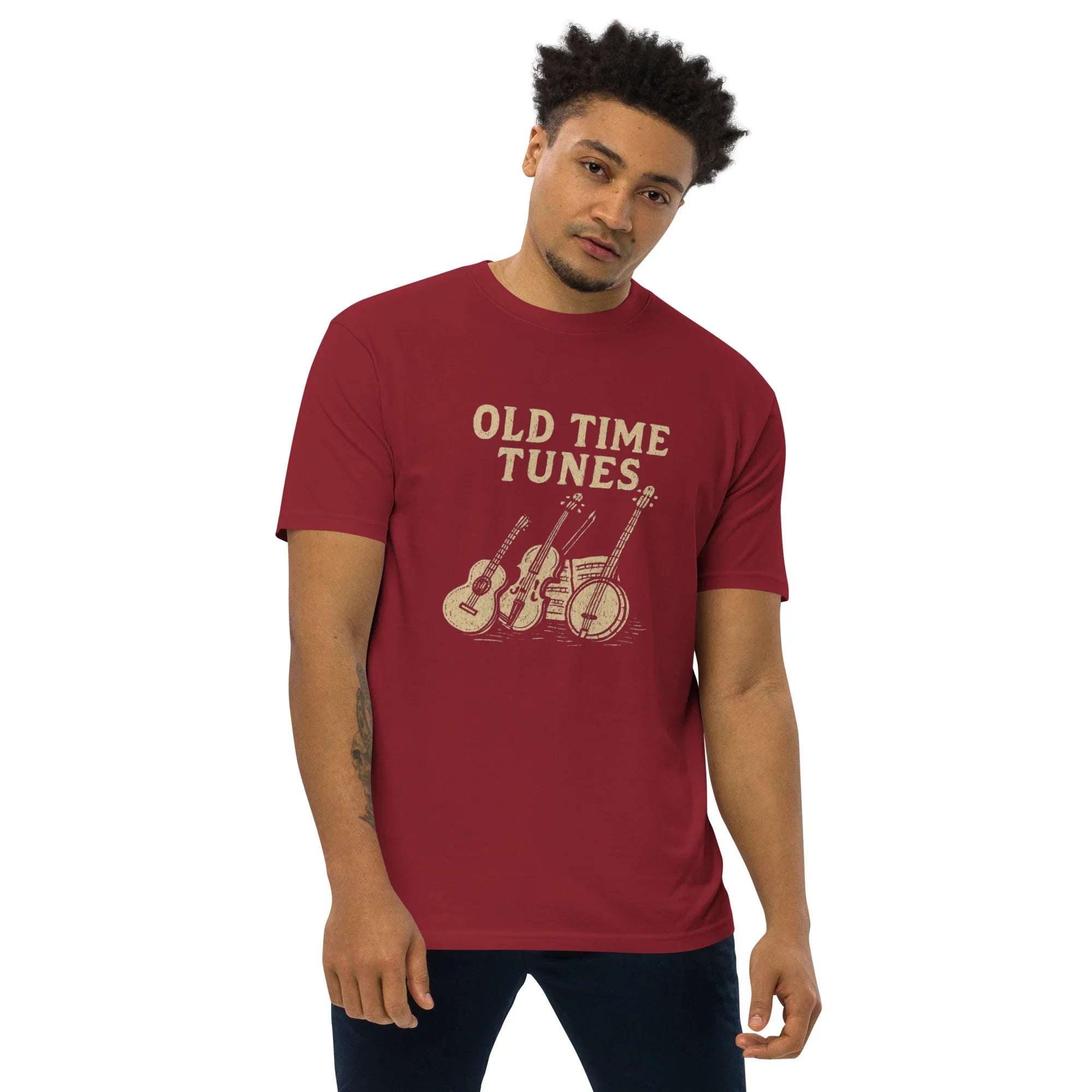 Old Time Tunes T-Shirt – Acoustic Folk Roots - RaZits