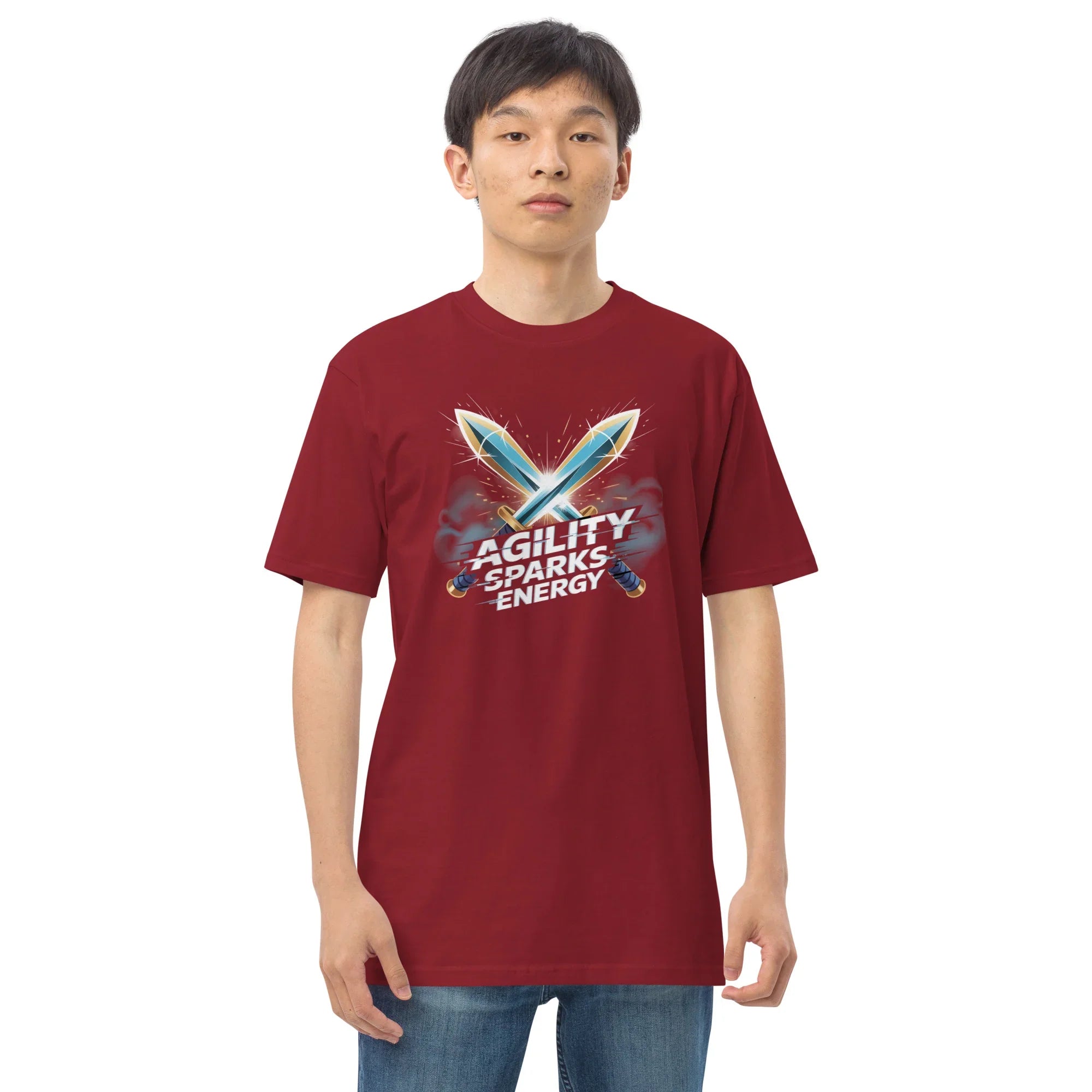 Agility Sparks Energy RPG T-Shirt – Action RPG Gear Apparel - RaZits