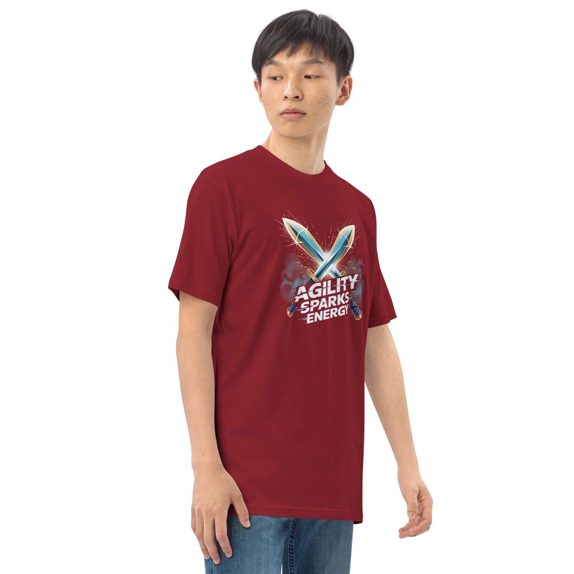 Agility Sparks Energy RPG T-Shirt – Action RPG Gear Apparel - RaZits