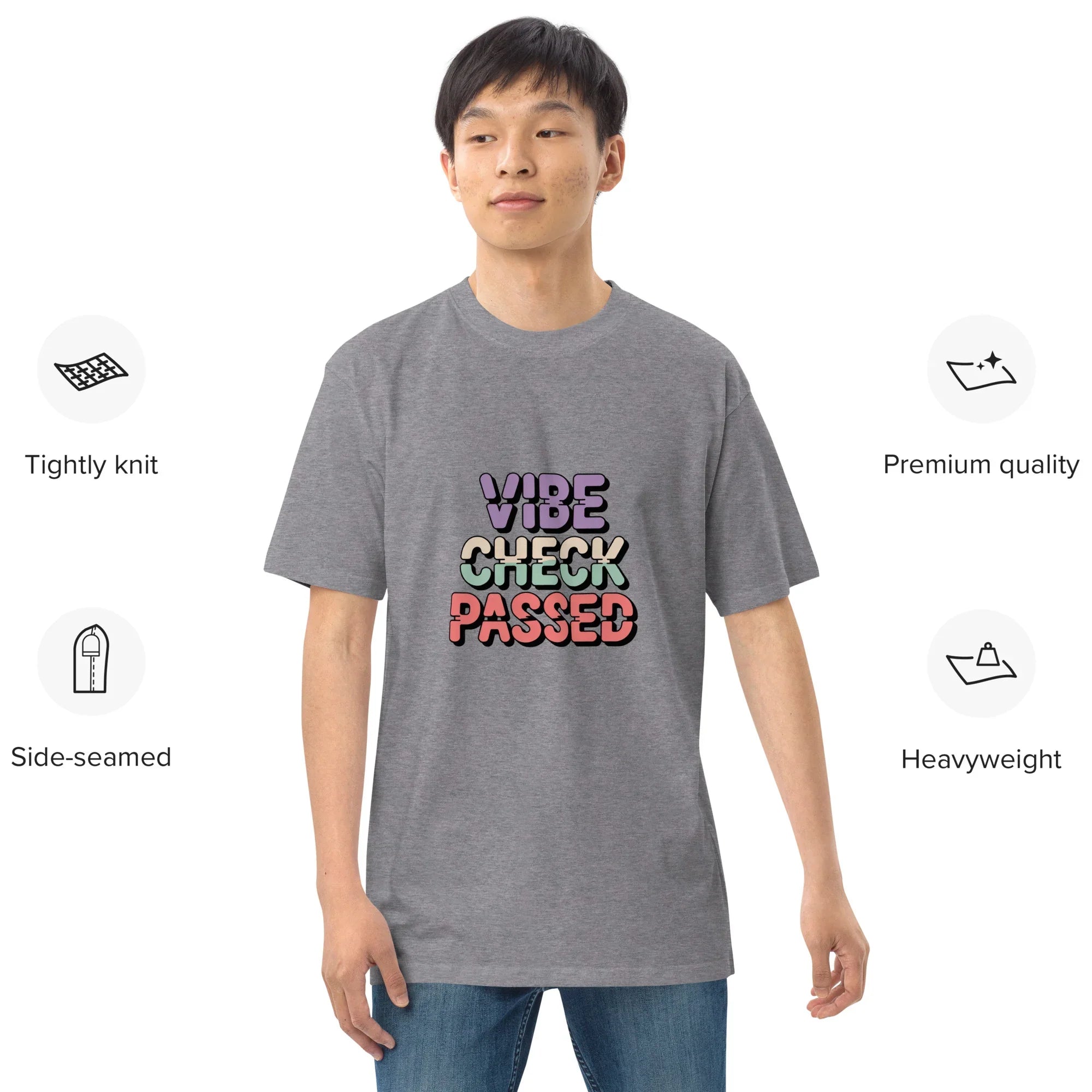 Vibe Check Passed Shirt – Positive Gamer Energy Tee - RaZits