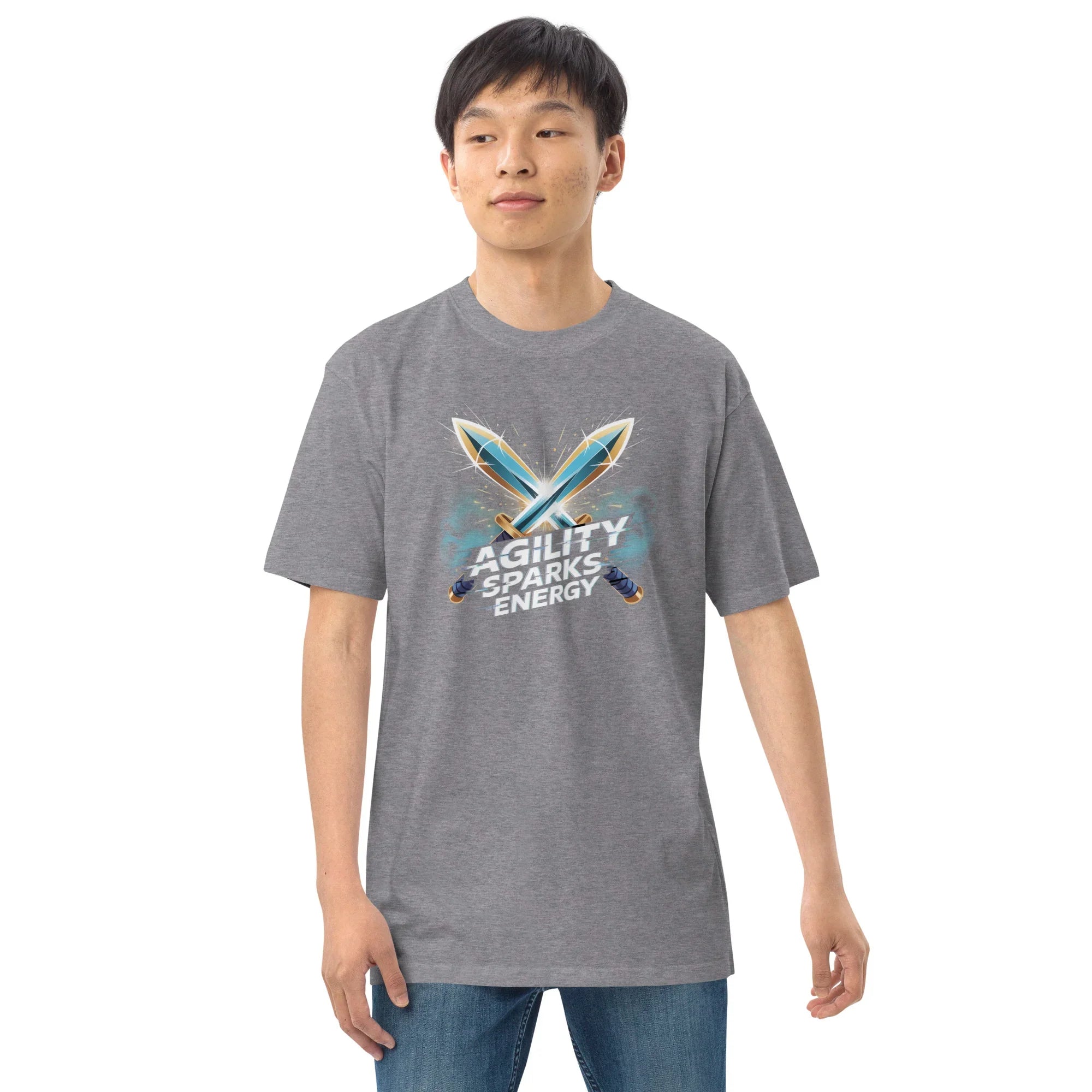 Agility Sparks Energy RPG T-Shirt – Action RPG Gear Apparel - RaZits