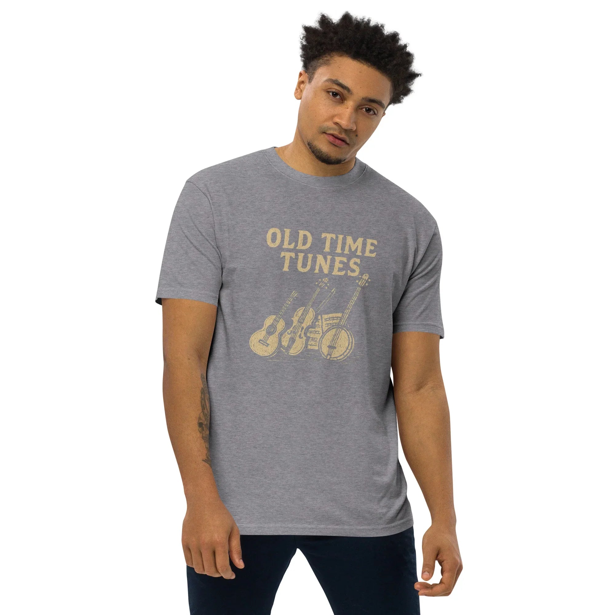 Old Time Tunes T-Shirt – Acoustic Folk Roots - RaZits
