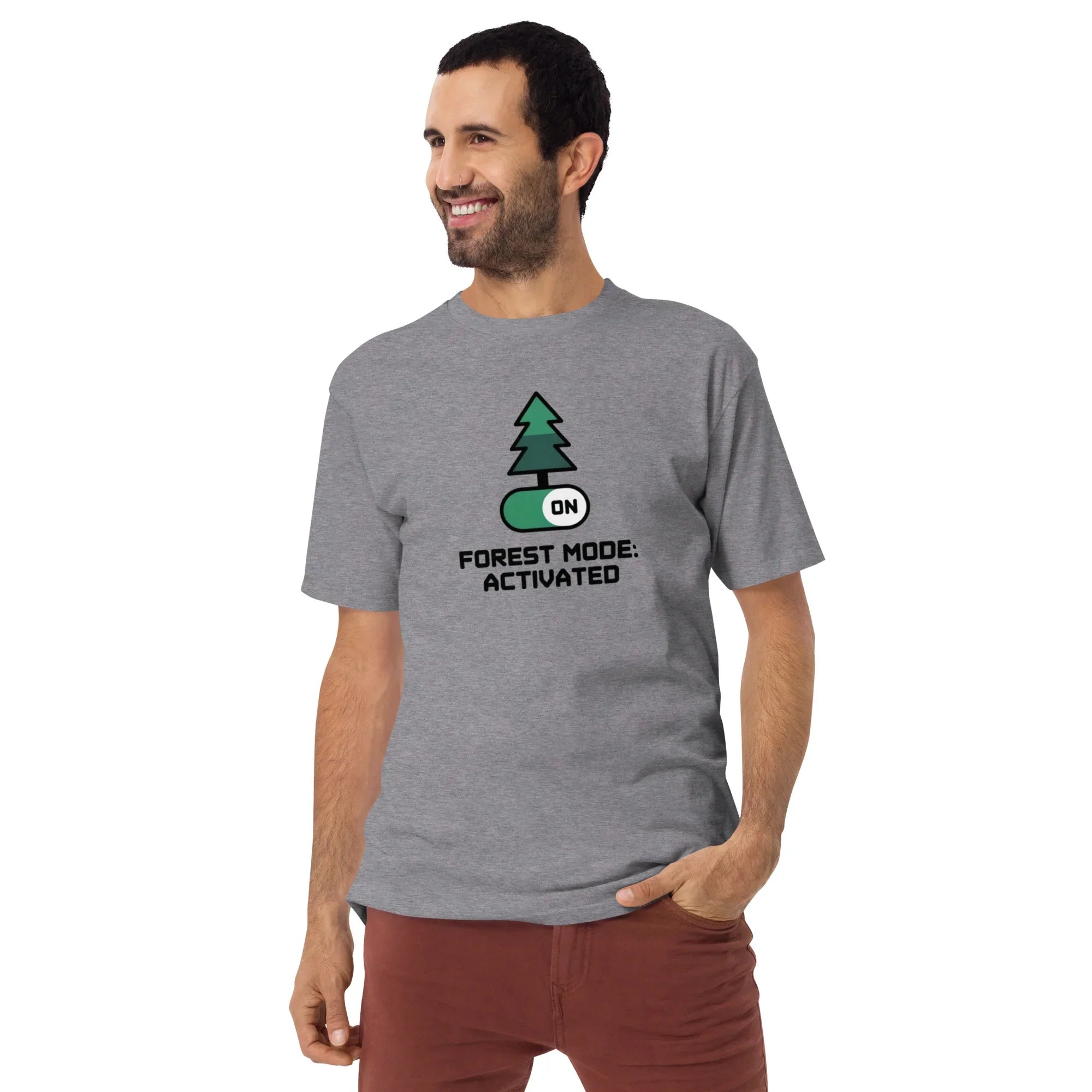 Forest Mode: Activated Tee – Nature Switch Graphic Shirt - RaZits