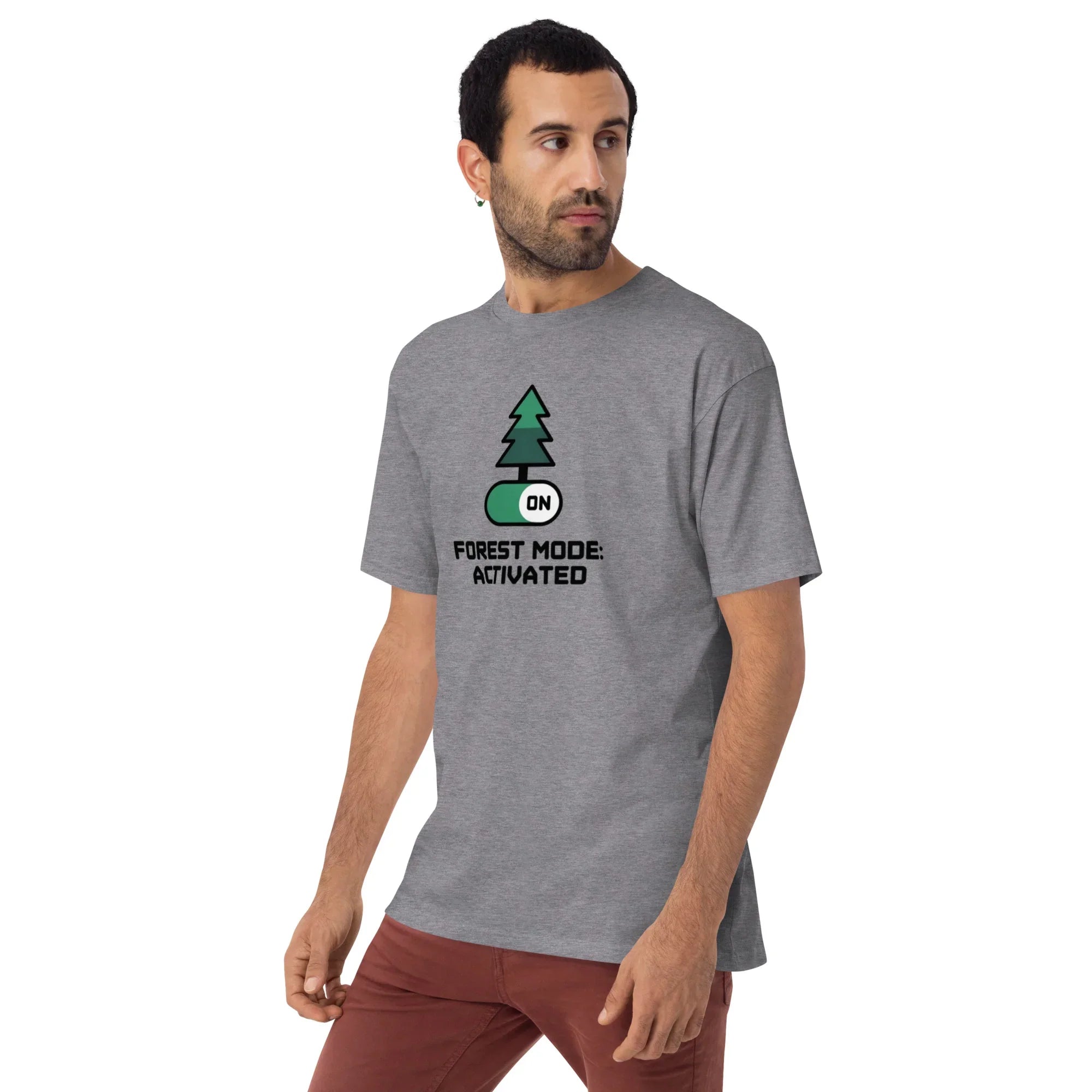 Forest Mode: Activated Tee – Nature Switch Graphic Shirt - RaZits