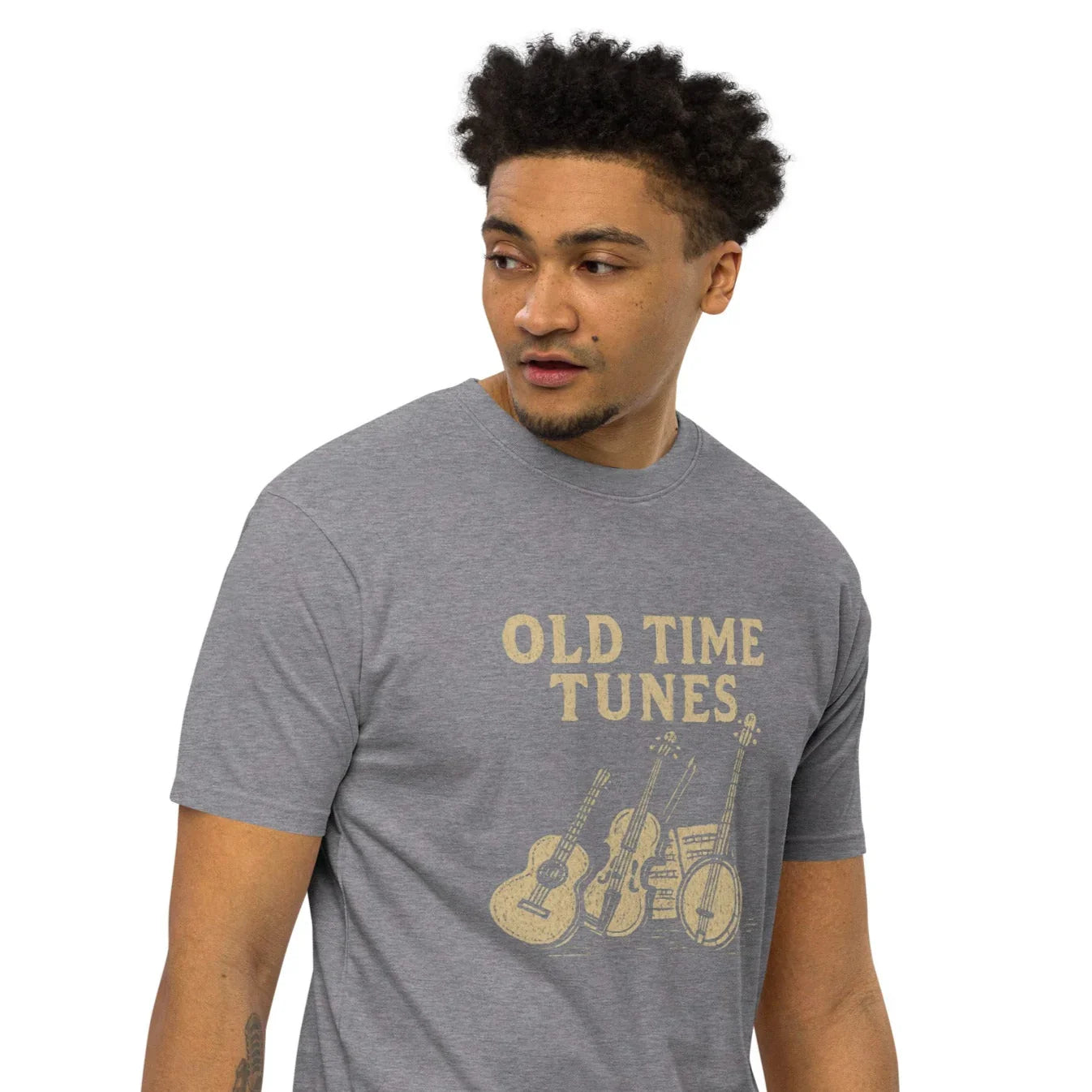Old Time Tunes T-Shirt – Acoustic Folk Roots - RaZits
