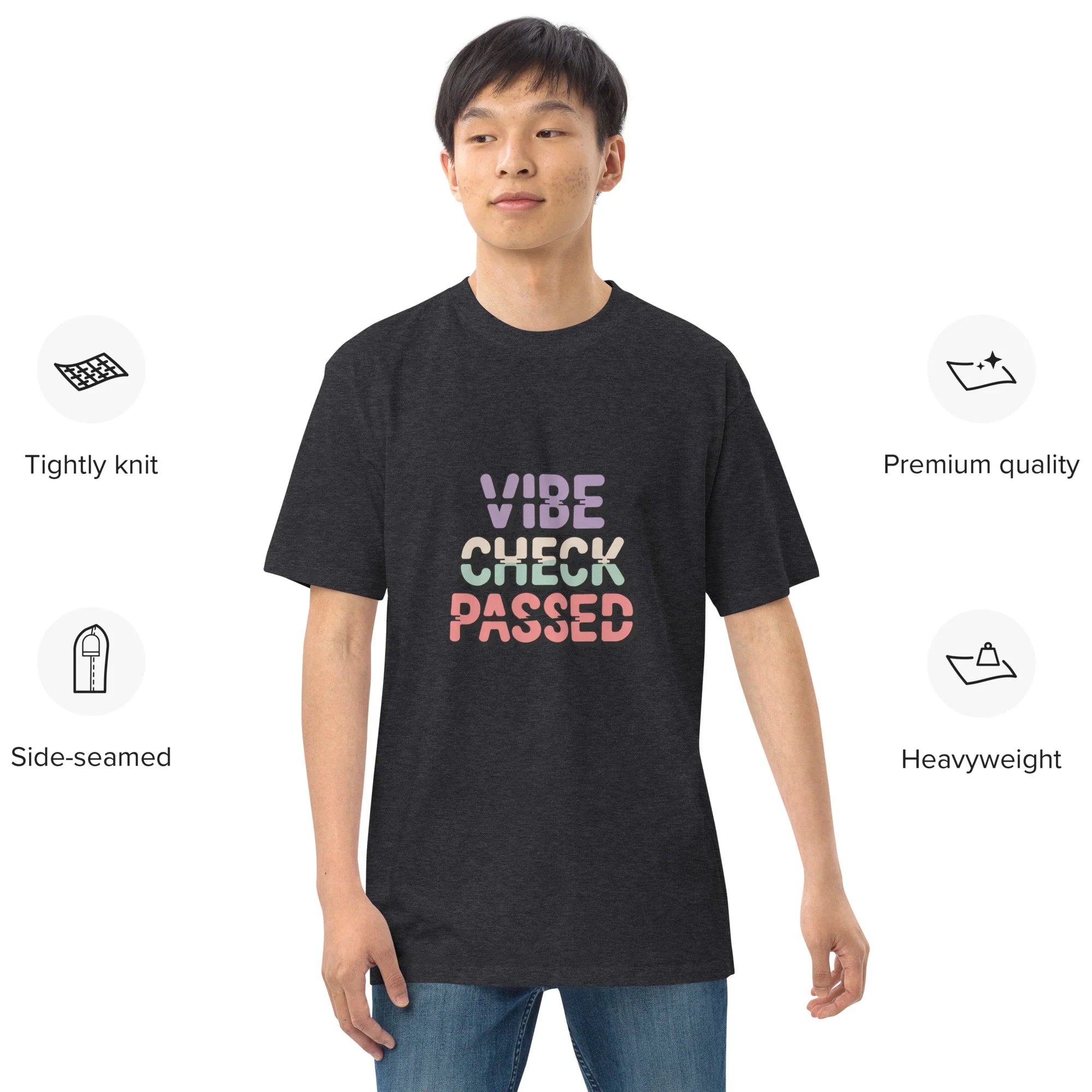Vibe Check Passed Shirt – Positive Gamer Energy Tee - RaZits