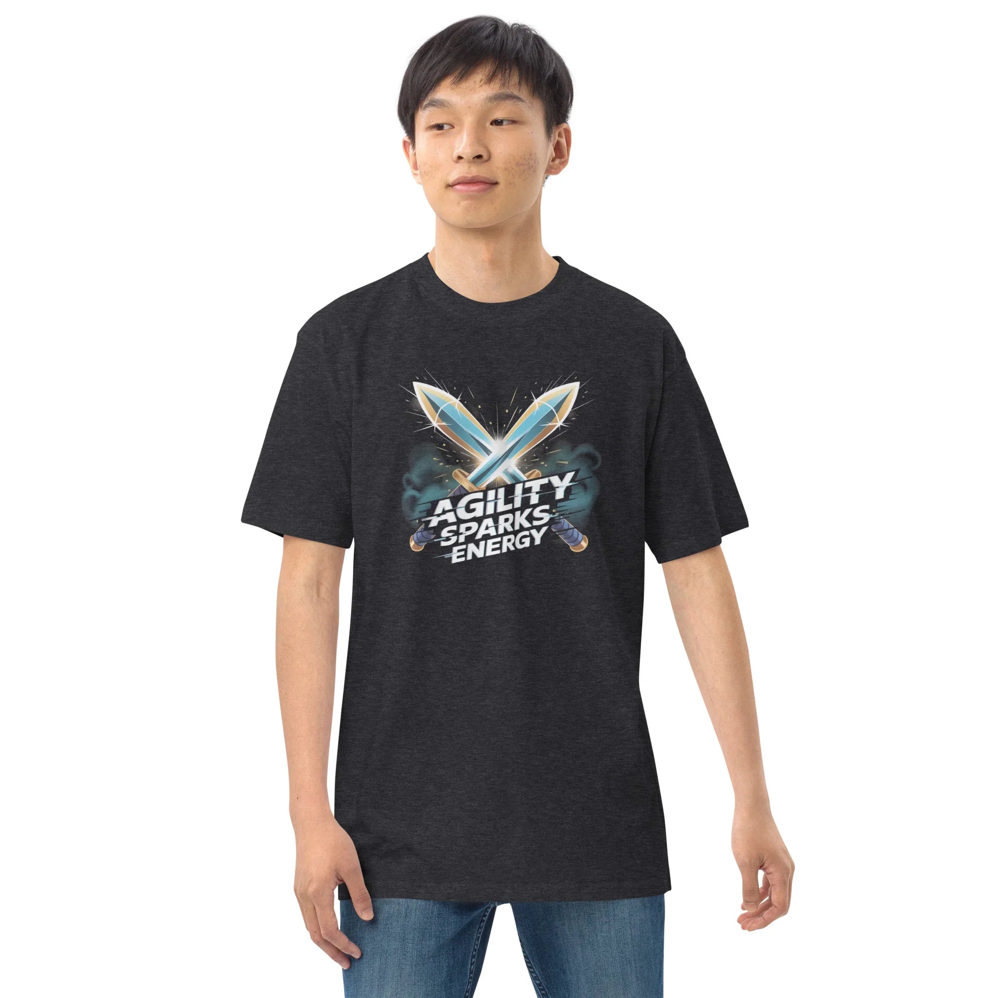 Agility Sparks Energy RPG T-Shirt – Action RPG Gear Apparel - RaZits