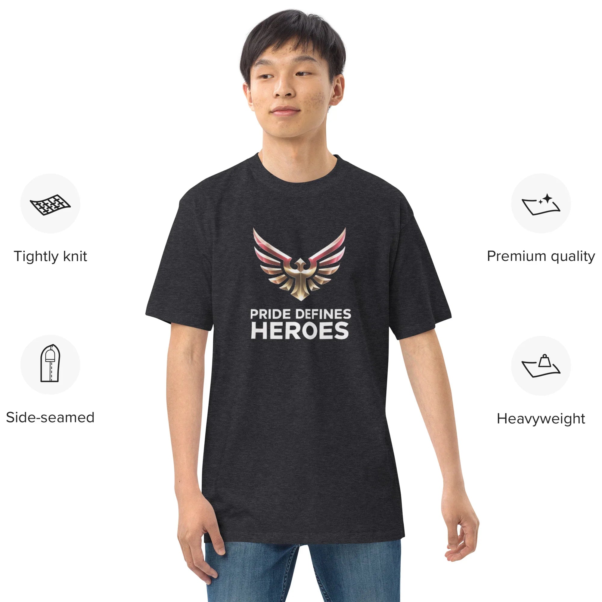 Pride Defines Heroes - Arena Brawler T-Shirt - RaZits
