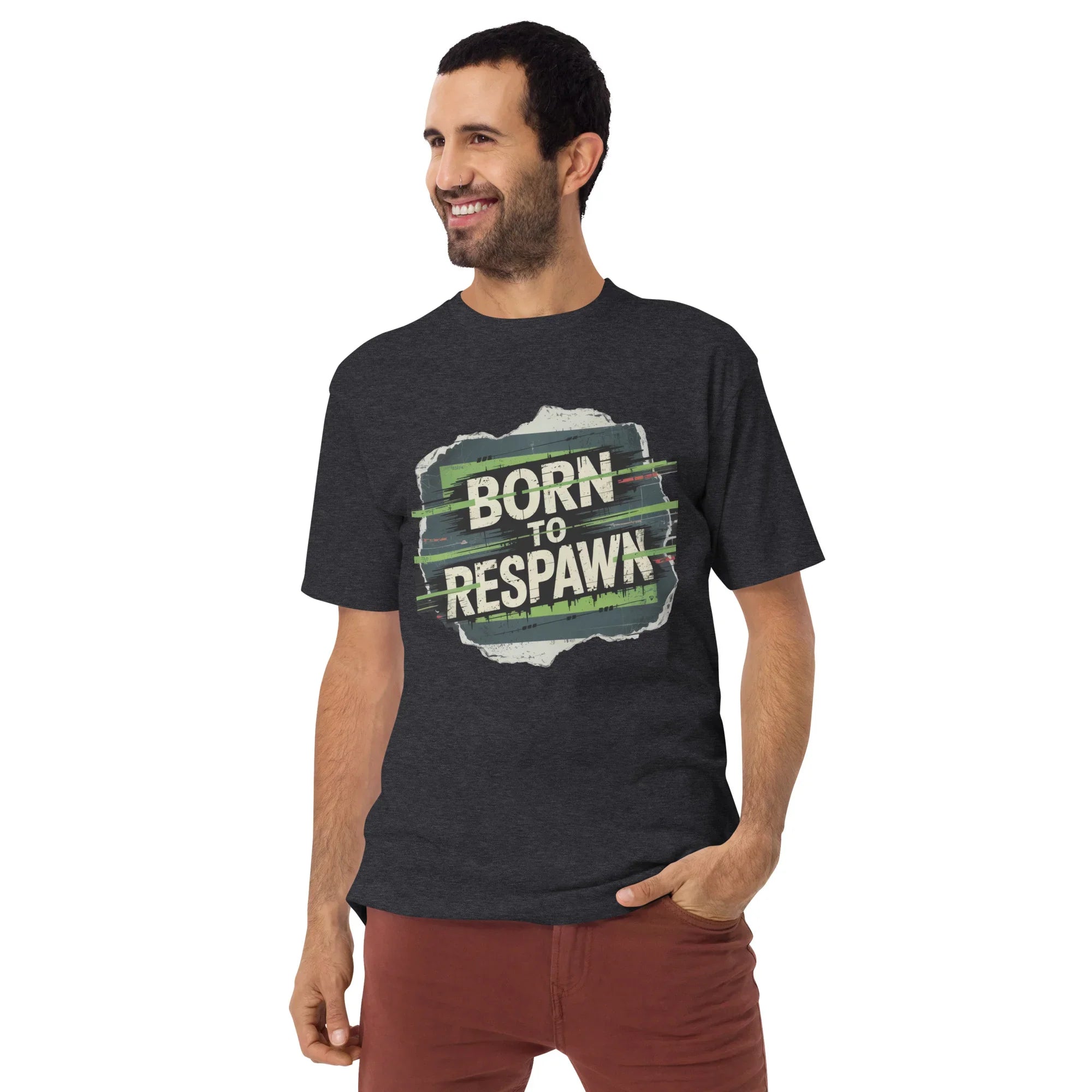 Born to Respawn Shirt – Hardcore Gamer Comeback Tee - RaZits