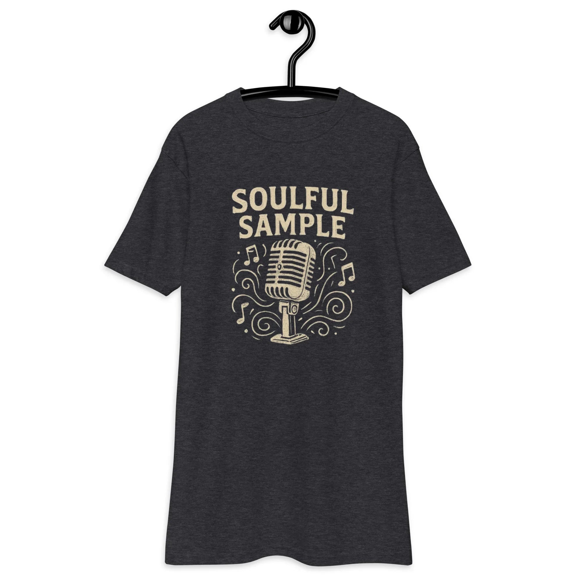 Soulful Sample – Vintage Mic Music Tee for Men - RaZits