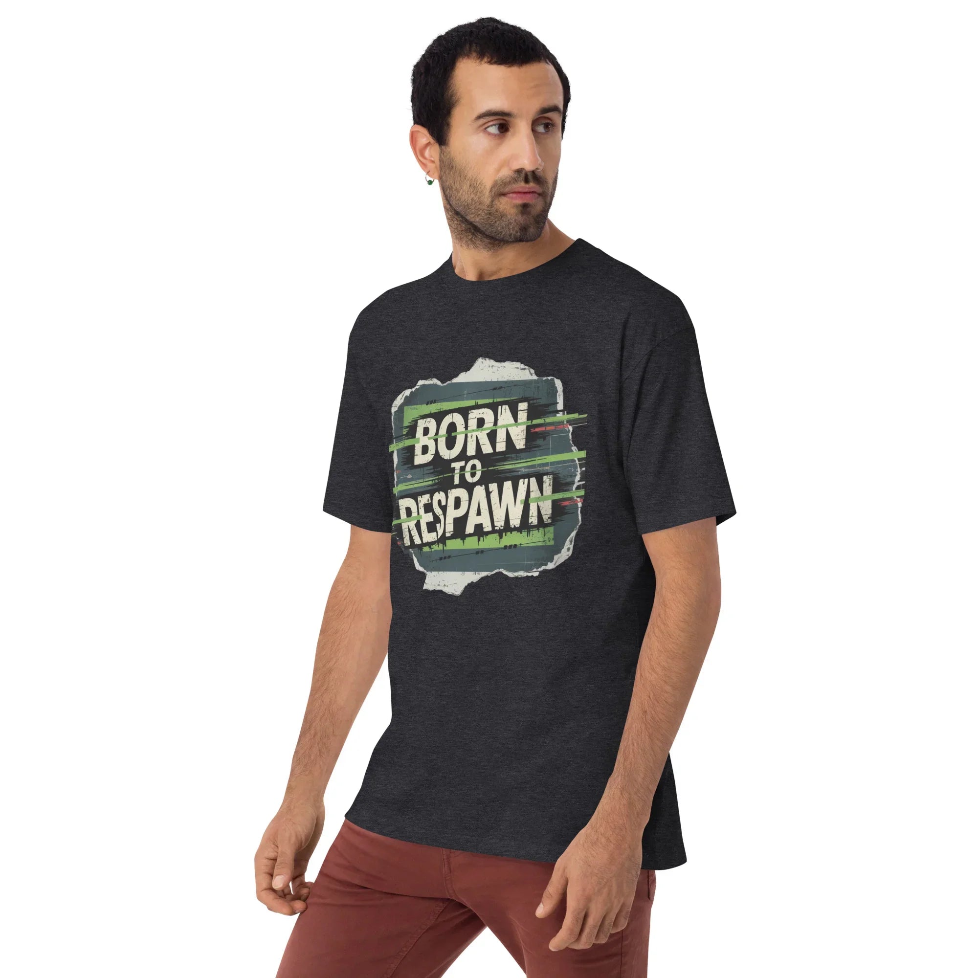 Born to Respawn Shirt – Hardcore Gamer Comeback Tee - RaZits