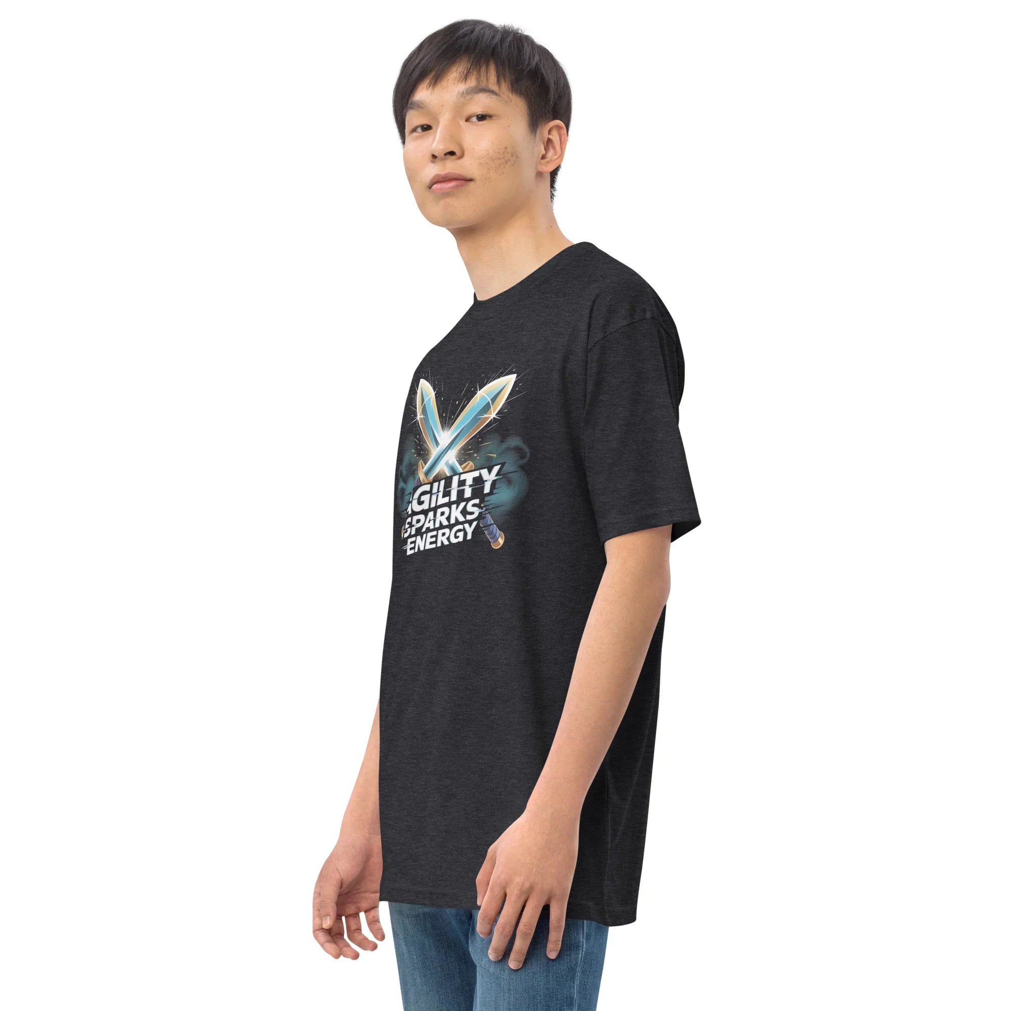 Agility Sparks Energy RPG T-Shirt – Action RPG Gear Apparel - RaZits