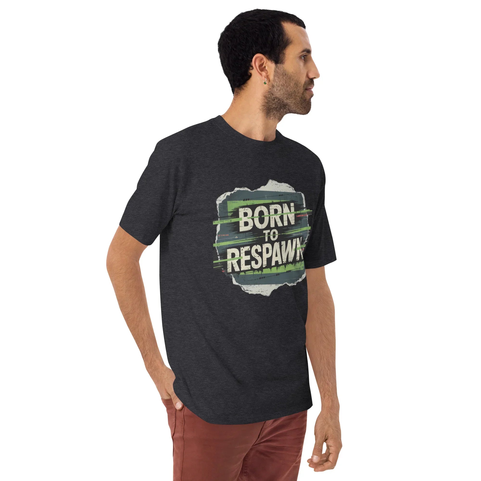 Born to Respawn Shirt – Hardcore Gamer Comeback Tee - RaZits