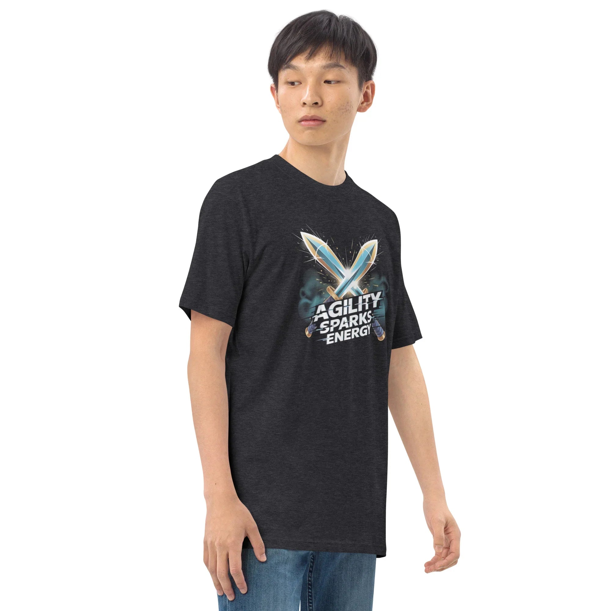 Agility Sparks Energy RPG T-Shirt – Action RPG Gear Apparel - RaZits
