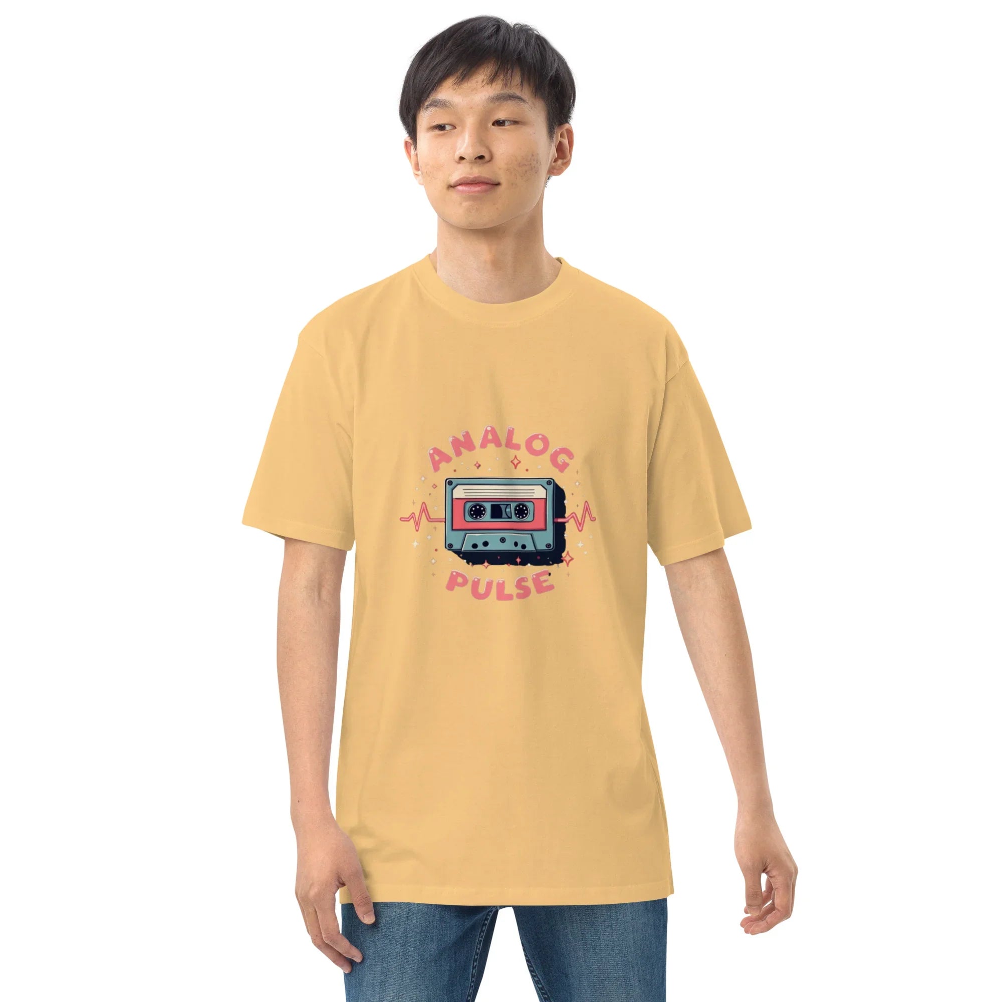 Analog Pulse T-Shirt – Retro Cassette Vibes - RaZits