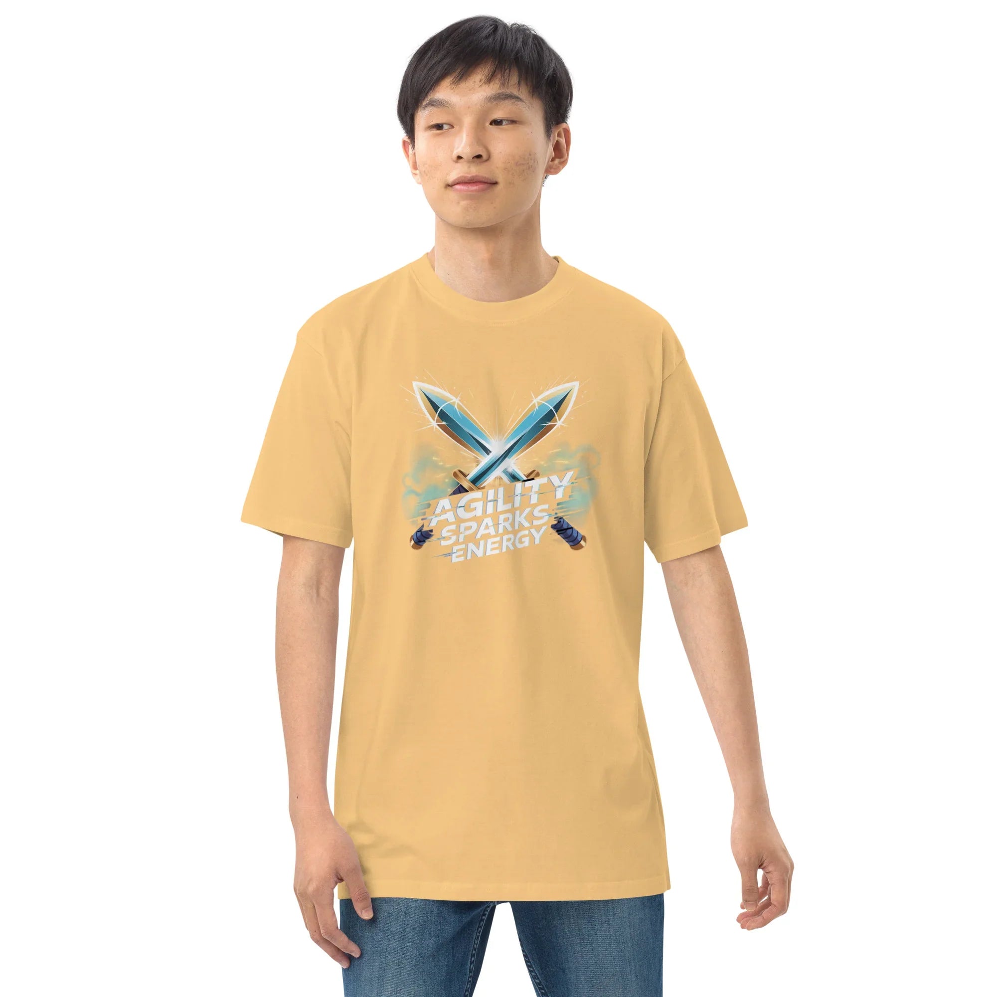 Agility Sparks Energy RPG T-Shirt – Action RPG Gear Apparel - RaZits