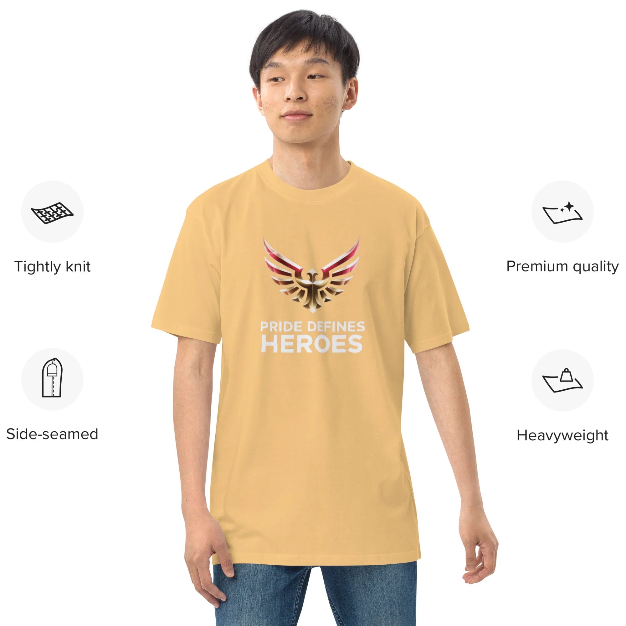 Pride Defines Heroes - Arena Brawler T-Shirt - RaZits