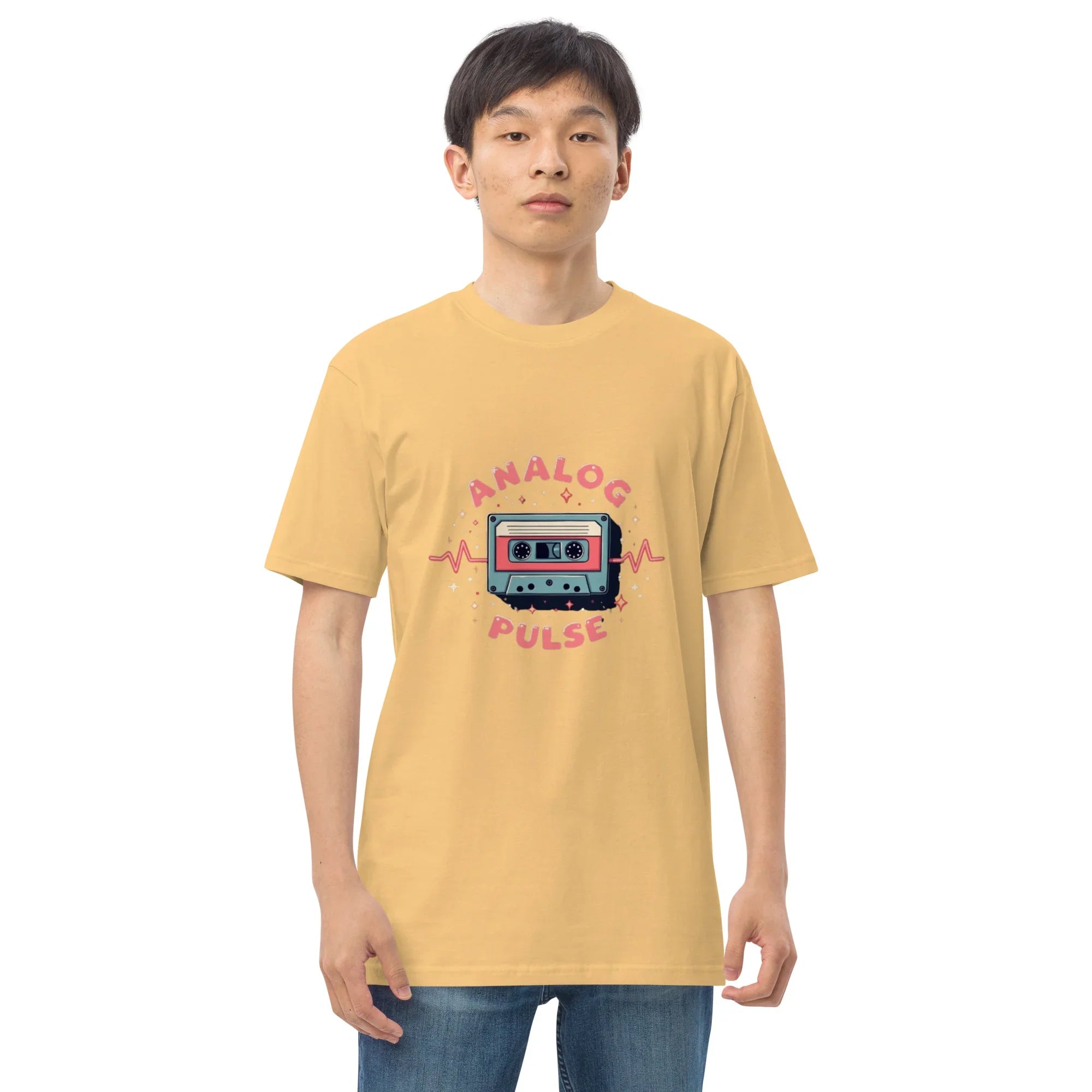 Analog Pulse T-Shirt – Retro Cassette Vibes - RaZits