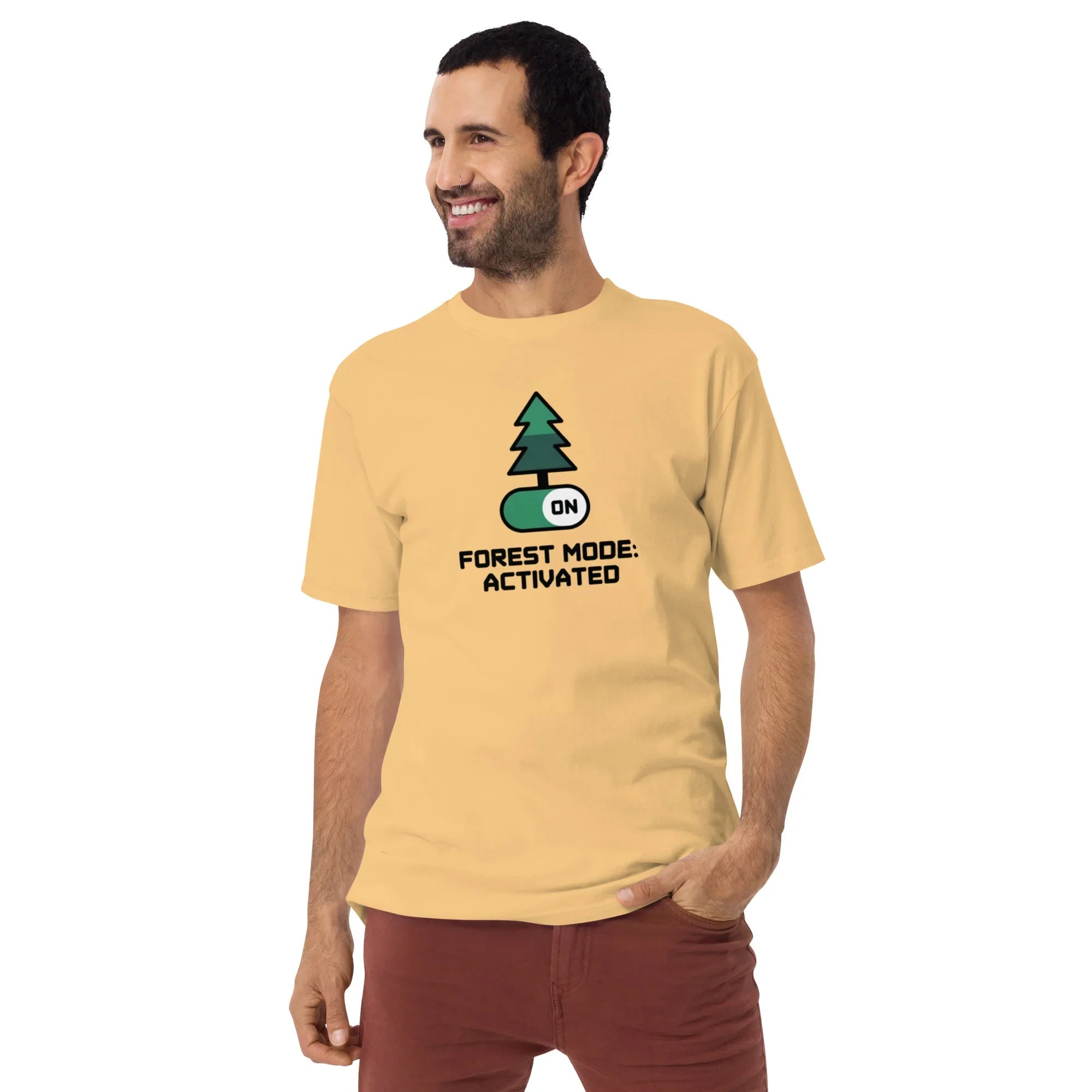 Forest Mode: Activated Tee – Nature Switch Graphic Shirt - RaZits