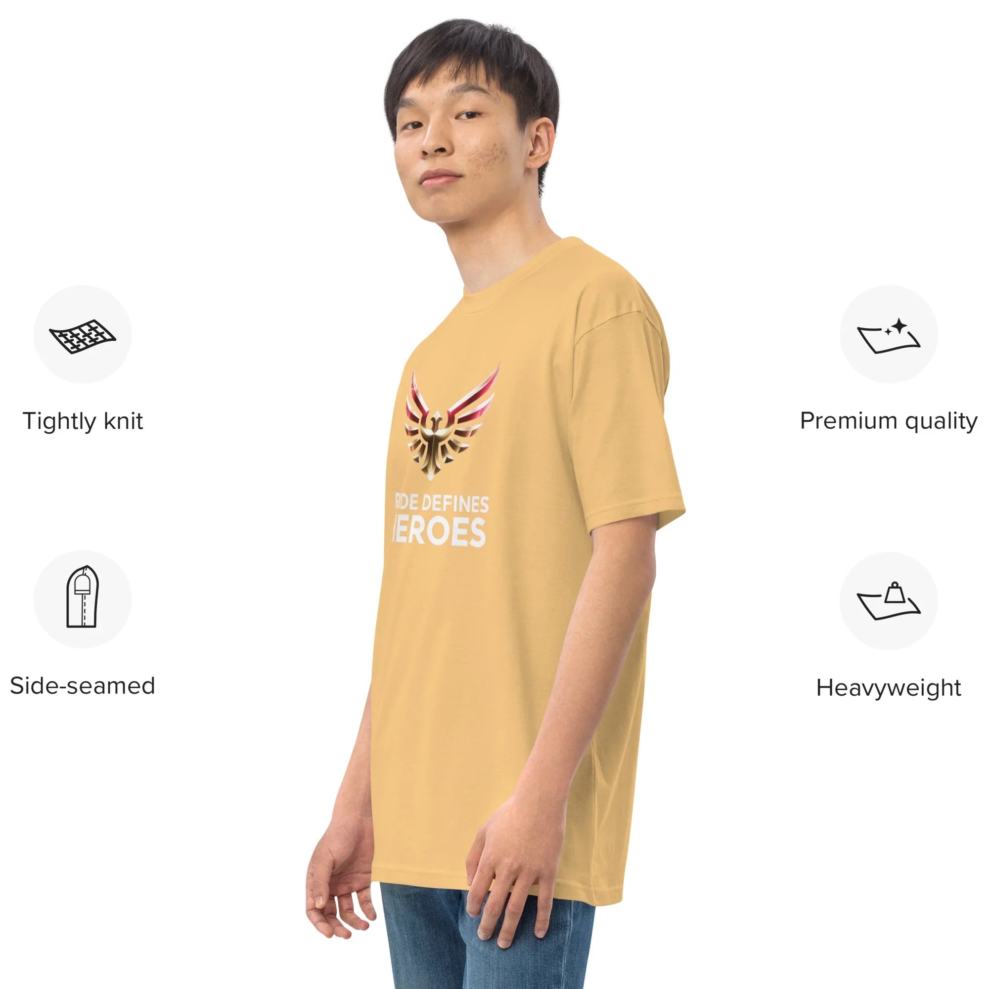 Pride Defines Heroes - Arena Brawler T-Shirt - RaZits