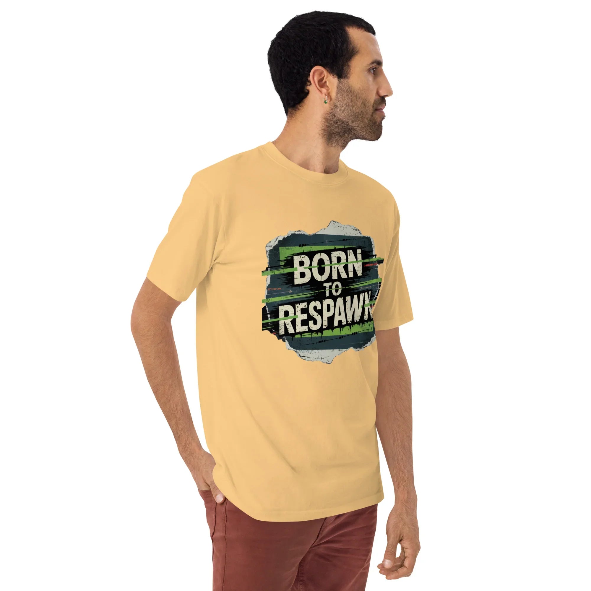 Born to Respawn Shirt – Hardcore Gamer Comeback Tee - RaZits